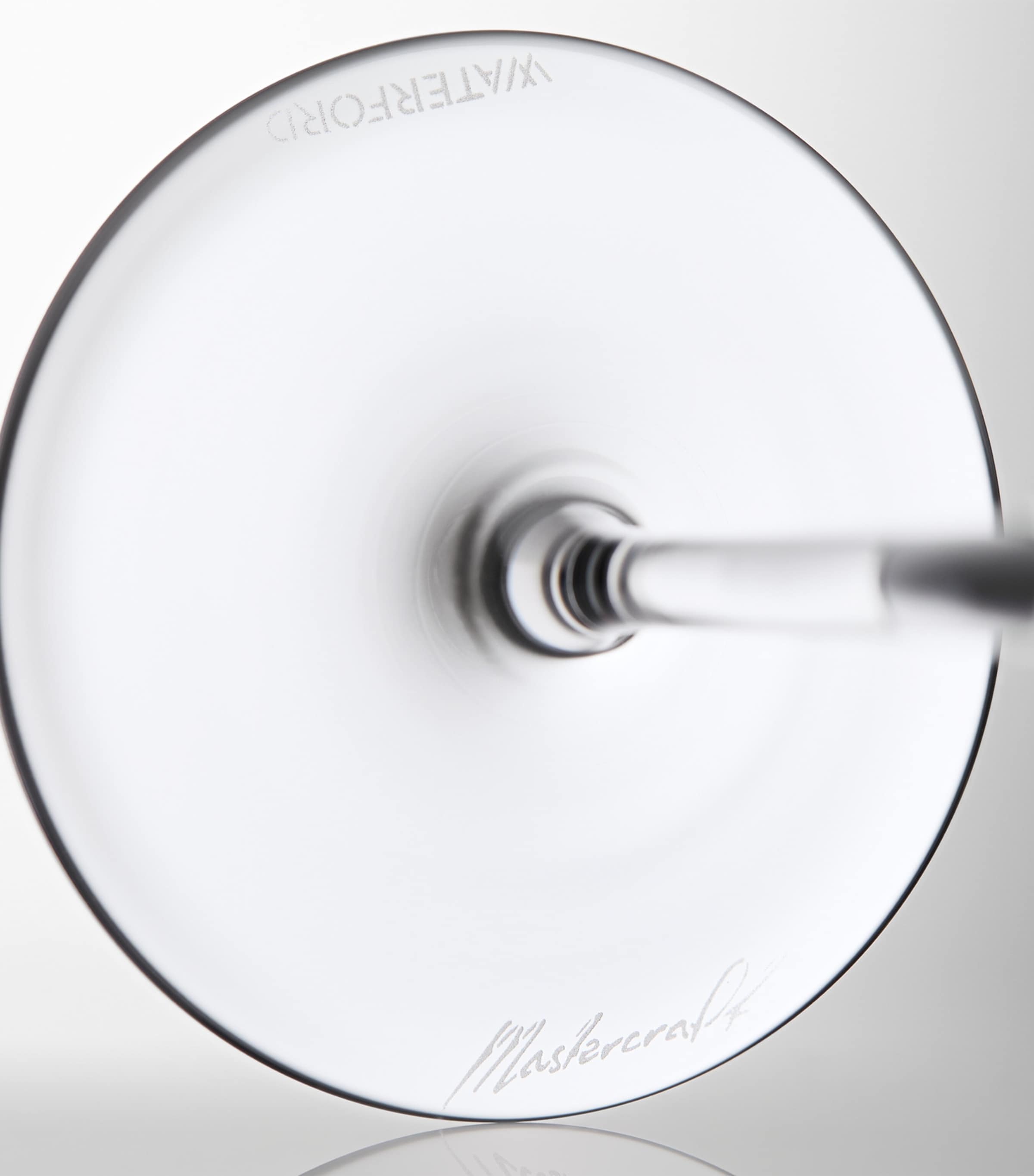 Set of 2 Glass Mastercraft Aran Champagne Flutes (275ml) CLEAR Image 4