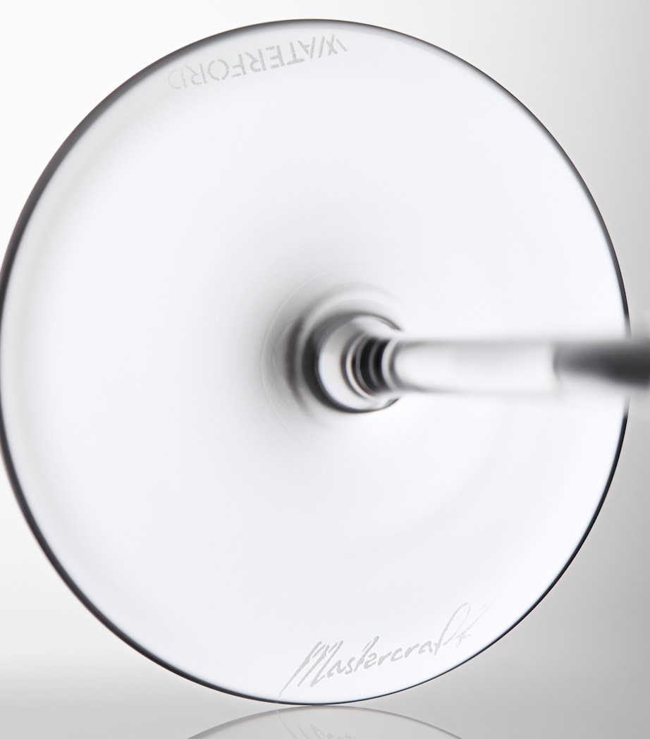 Set of 2 Glass Mastercraft Aran Champagne Flutes (275ml) CLEAR Image 4