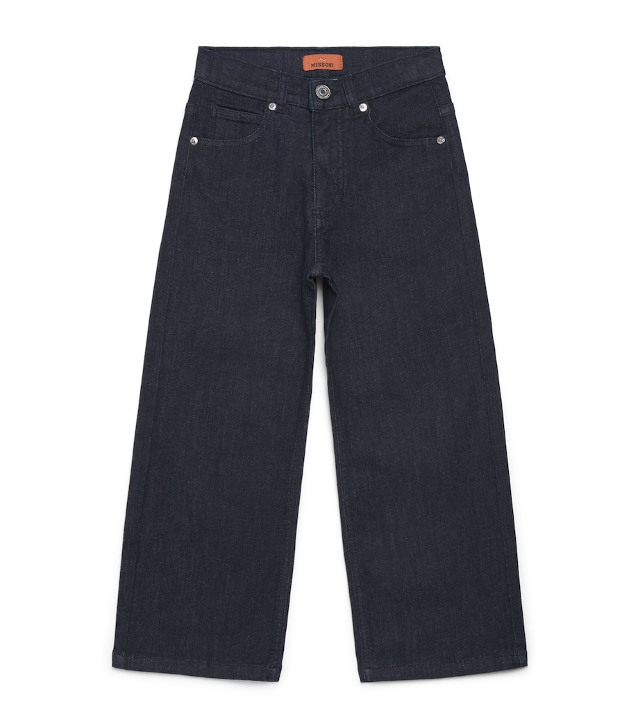 Missoni Kids Zigzag Pocket Jeans (4-14 Years) Blue Image 1