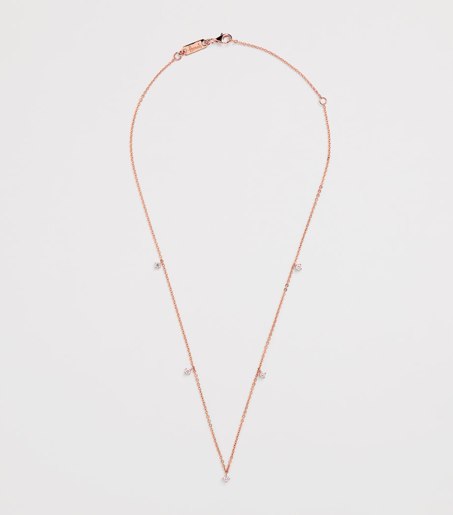 Rose Gold and Diamond Necklace (0.60ct) ROSE GOLD Image 3