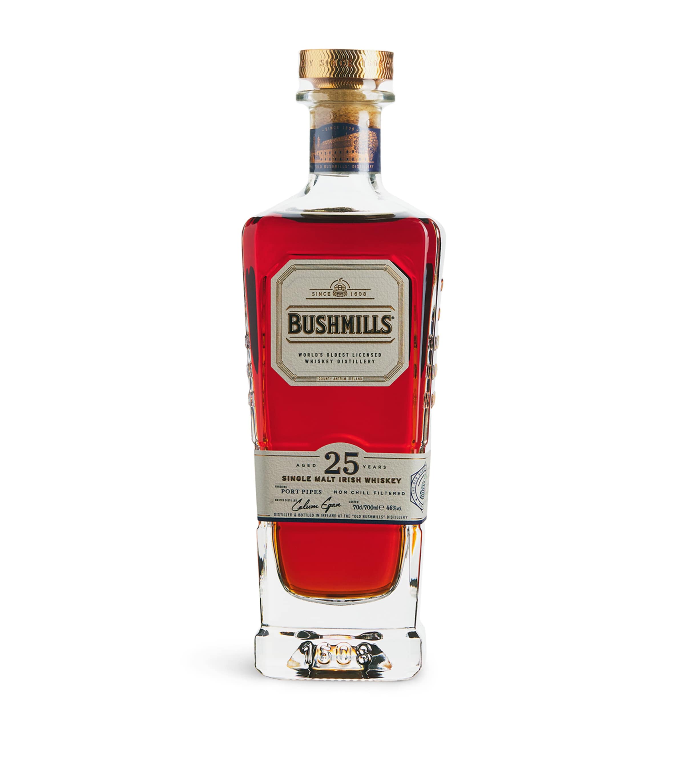 Bushmills 25-Year-Old Single Malt Irish Whisky (70cl) Image 1