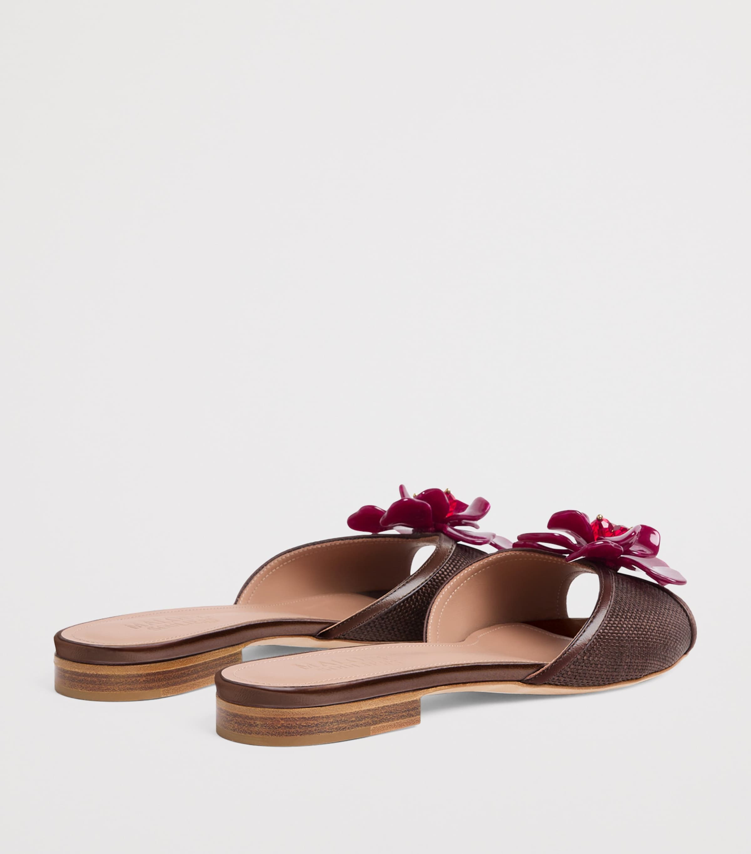 Raffia Cyd Sandals DARK BROWN Image 4