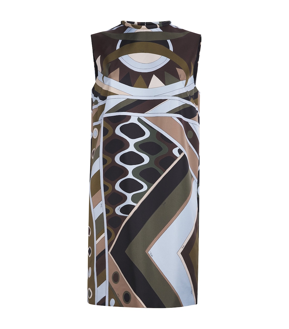PUCCI Womens Silk Vivara Mini Dress Image 1