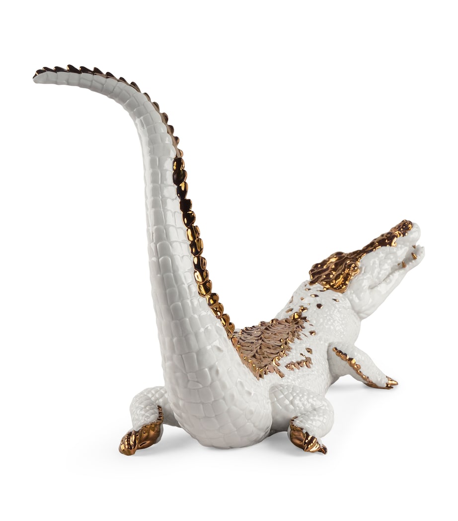 Lladró Crocodile Figurine Image 4