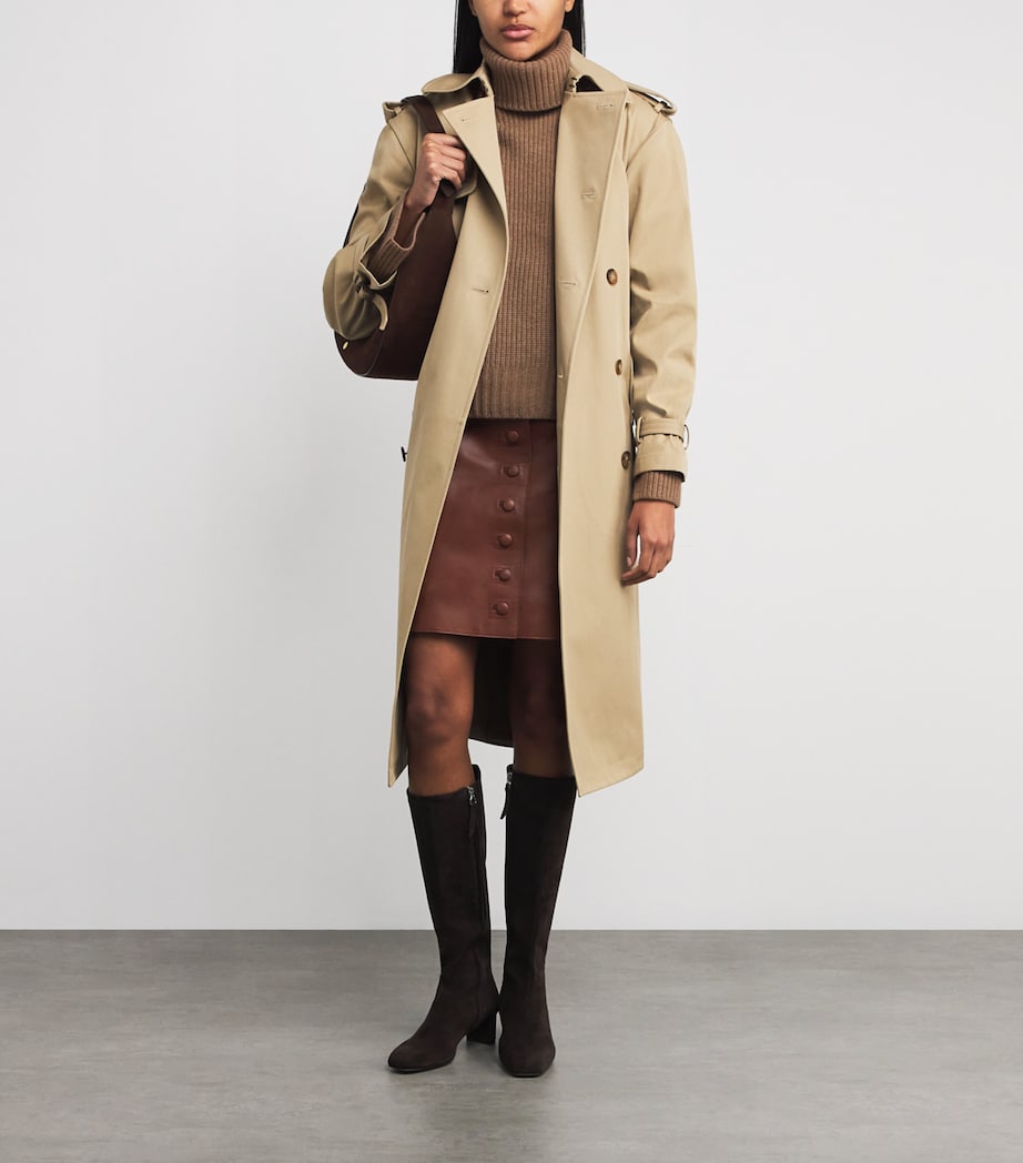 Merino Wool-Cashmere Matilda Sweater DARK ACORN MELANGE Image 2