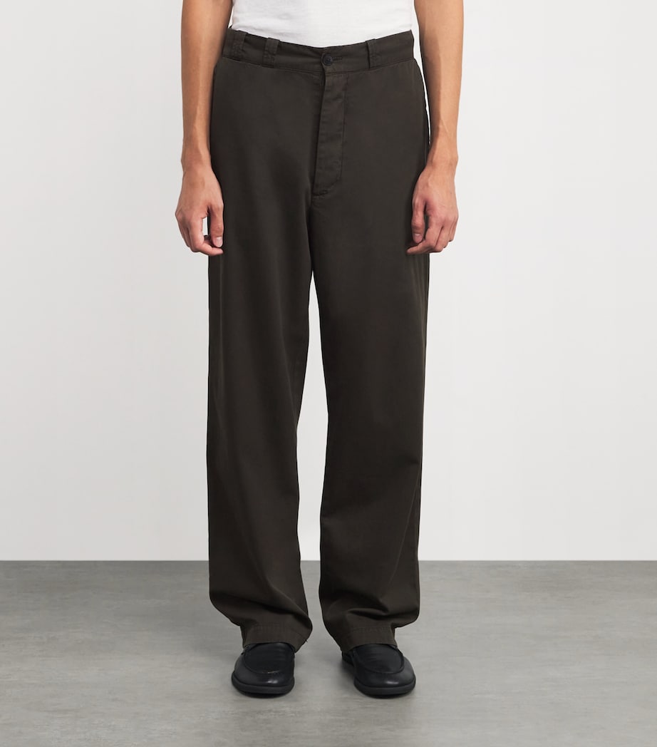 Ottis Cotton-Cashmere Trousers MUD Image 3