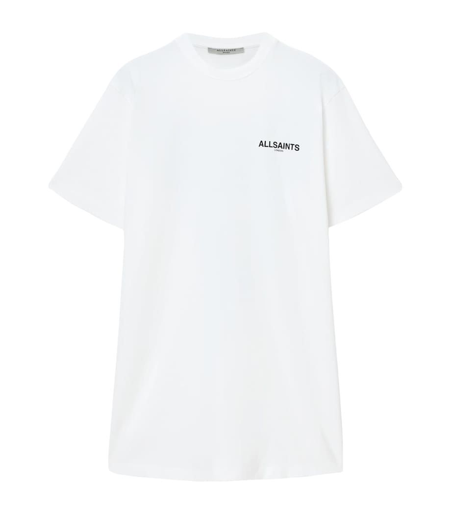 Organic Cotton Halis Mini Dress WHITE Image 1