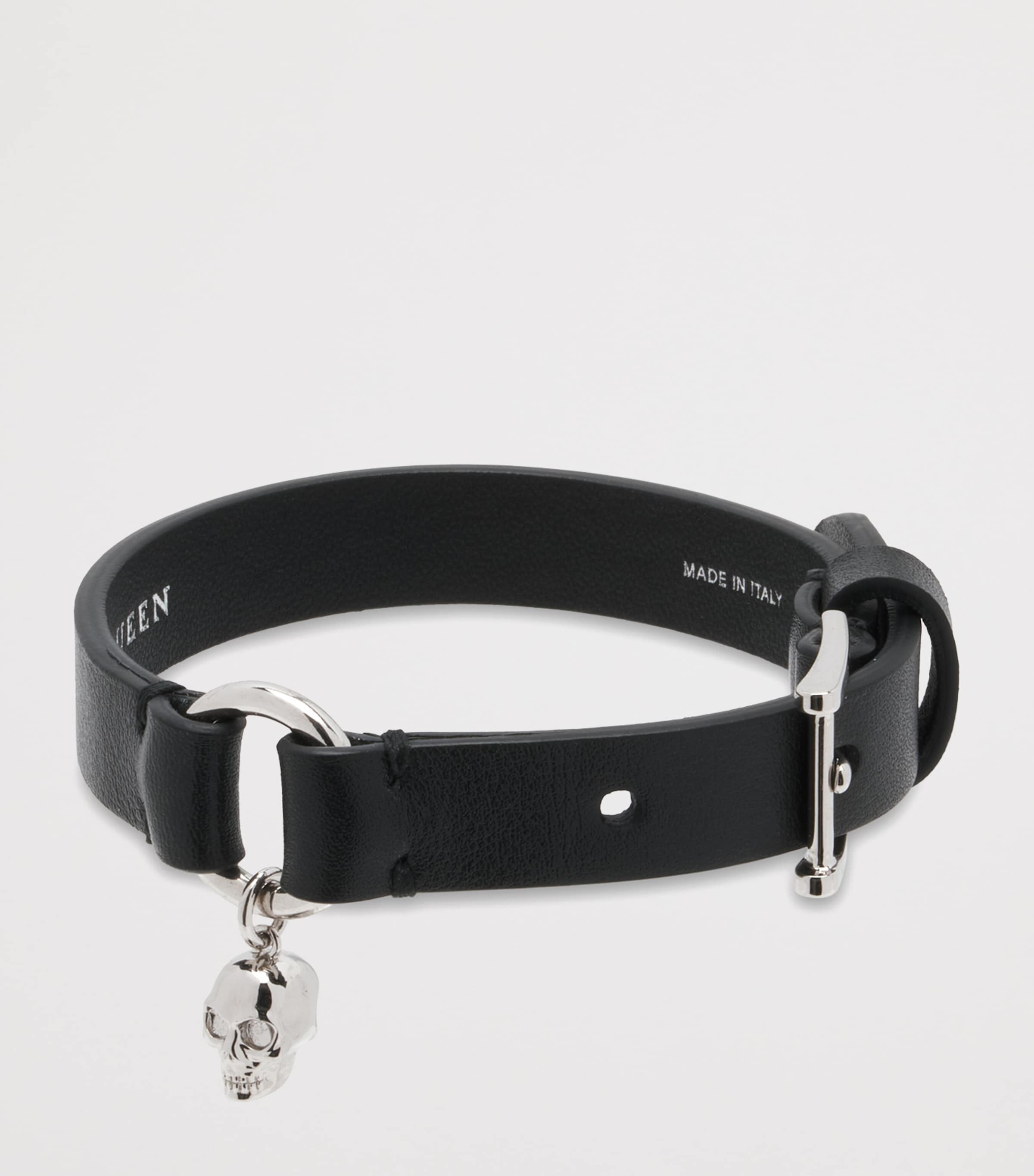 Leather Skull Bracelet 1000 Image 3