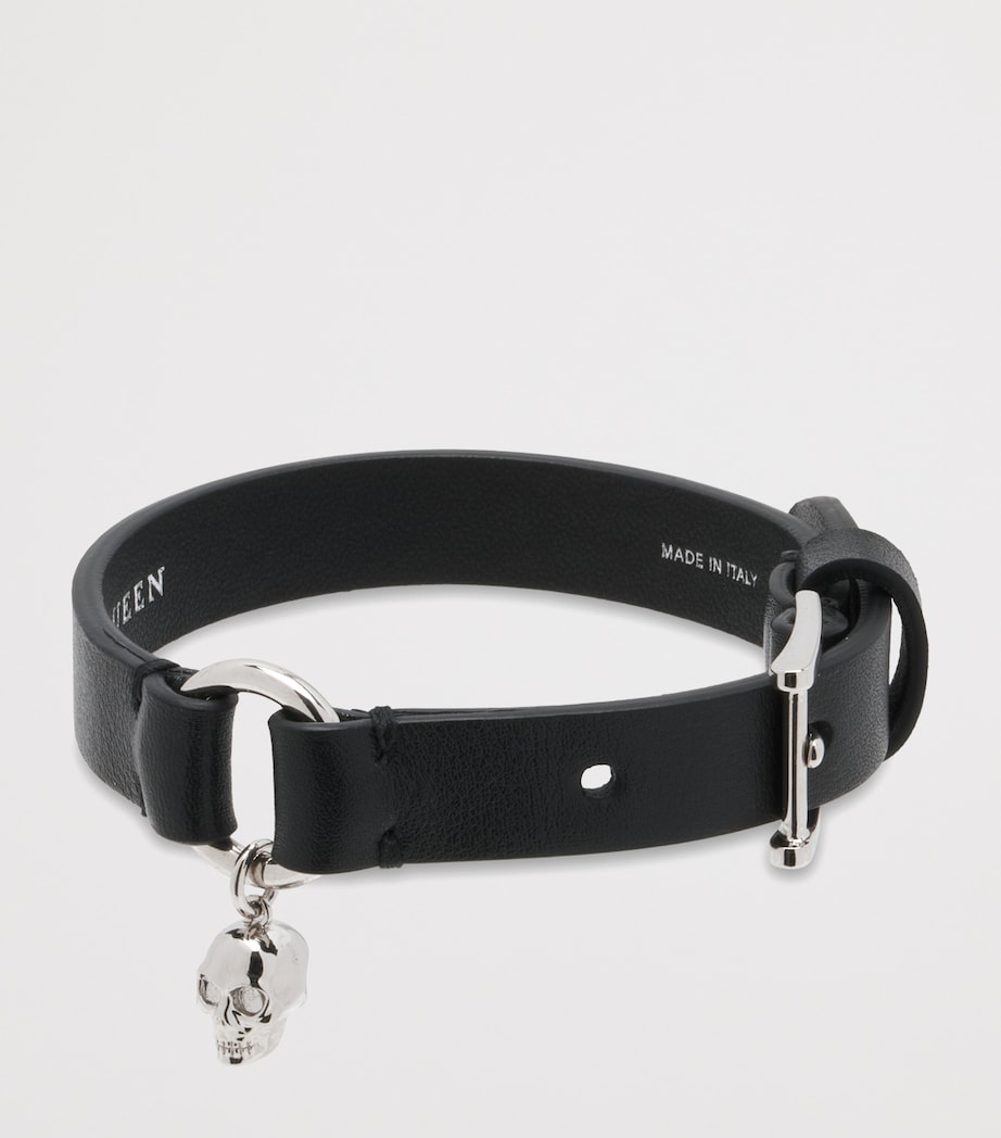 Leather Skull Bracelet 1000 Image 3