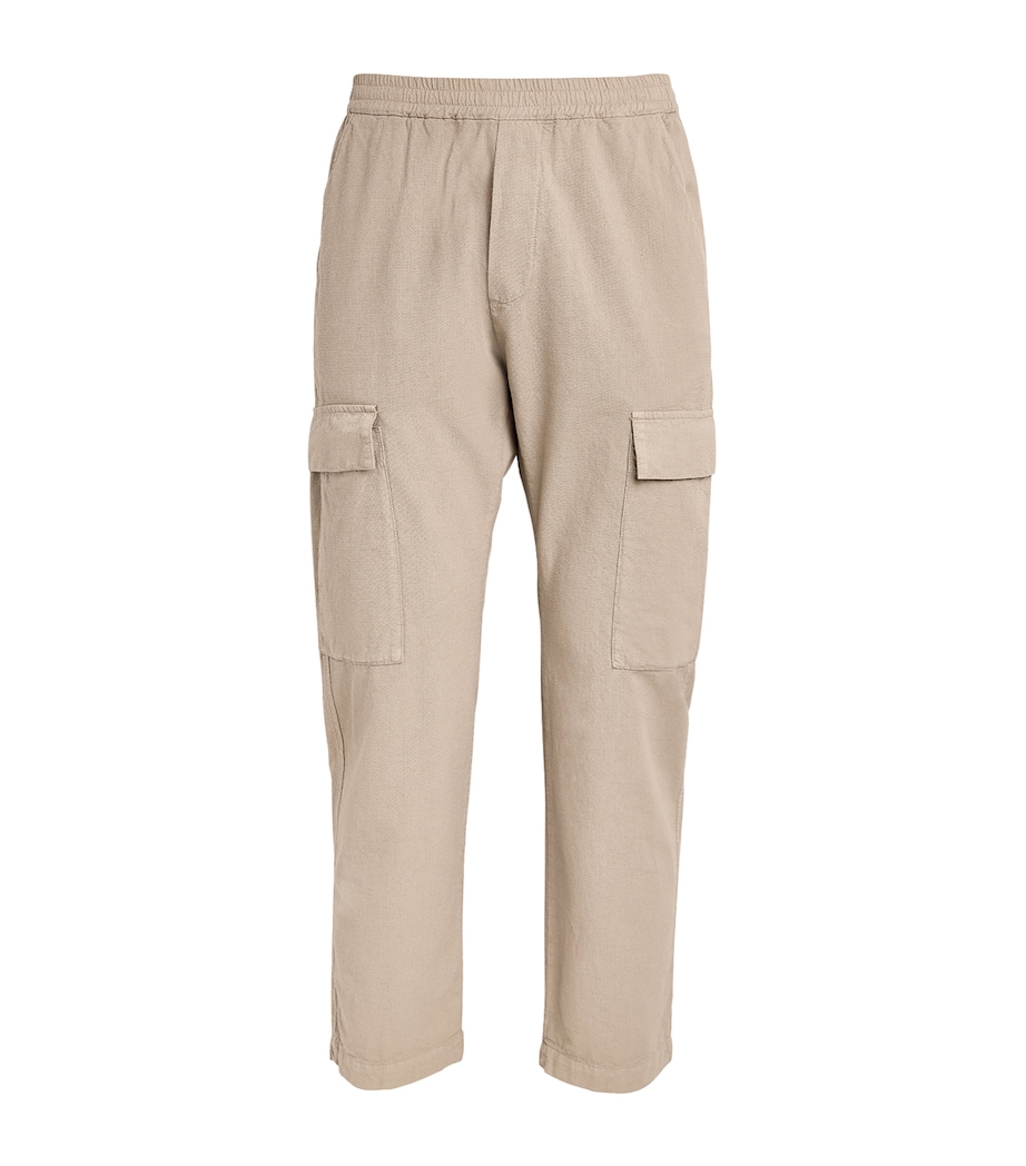 Barena Mens Cotton Cargo Trousers Sasso Image 1
