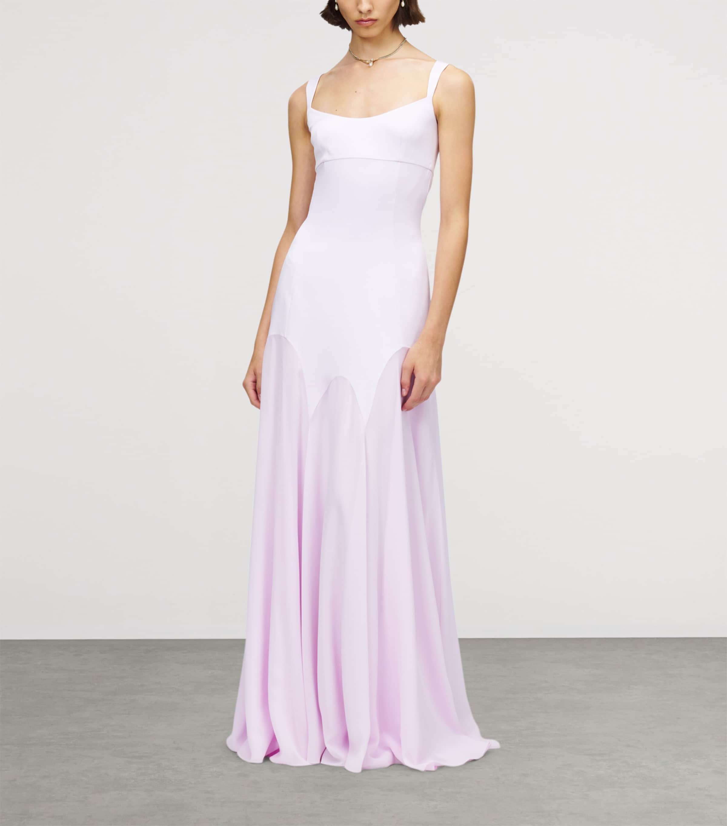 Satin Maxi Dress 5147 Image 2