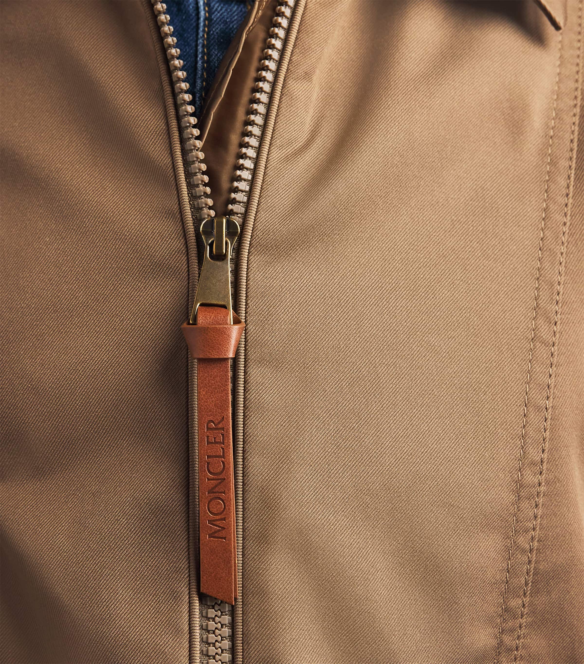 Moncler Womens Gabardine Hooded Adenium Jacket Image 3