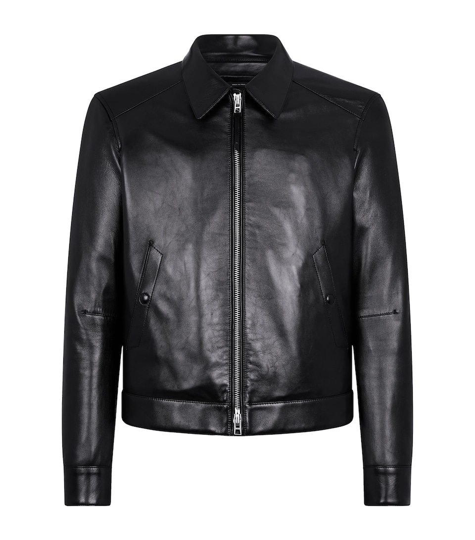 TOM FORD Short Leather Jacket Naa