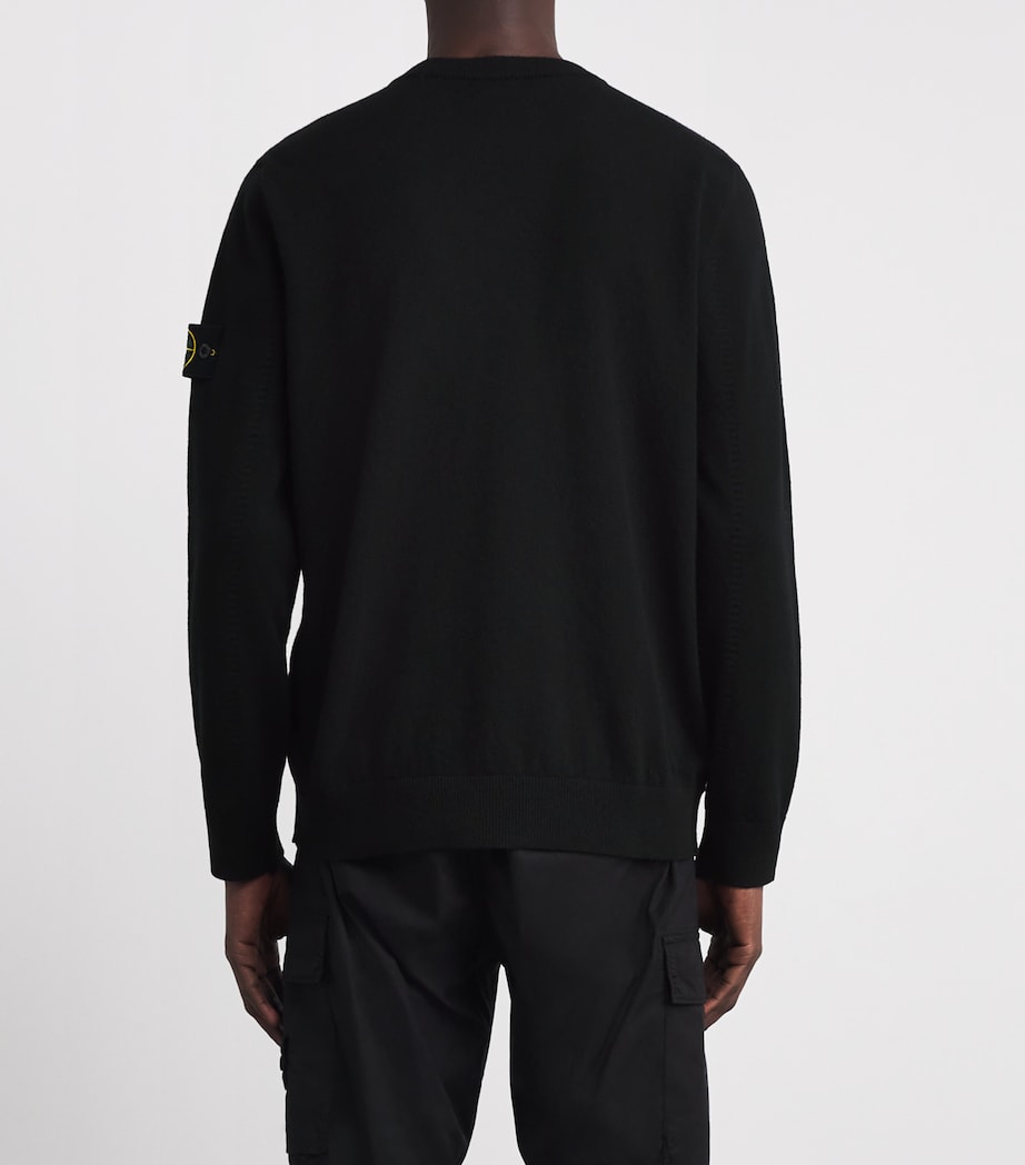 Virgin Wool Compass Sweater V0029 Image 4