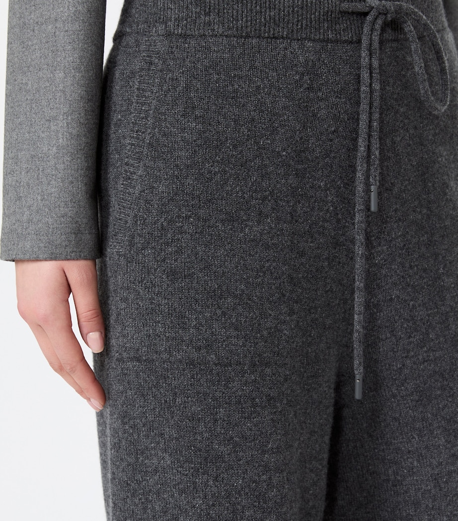 Max Mara Womens Cashmere Sweatpants Dark Grey Image 4