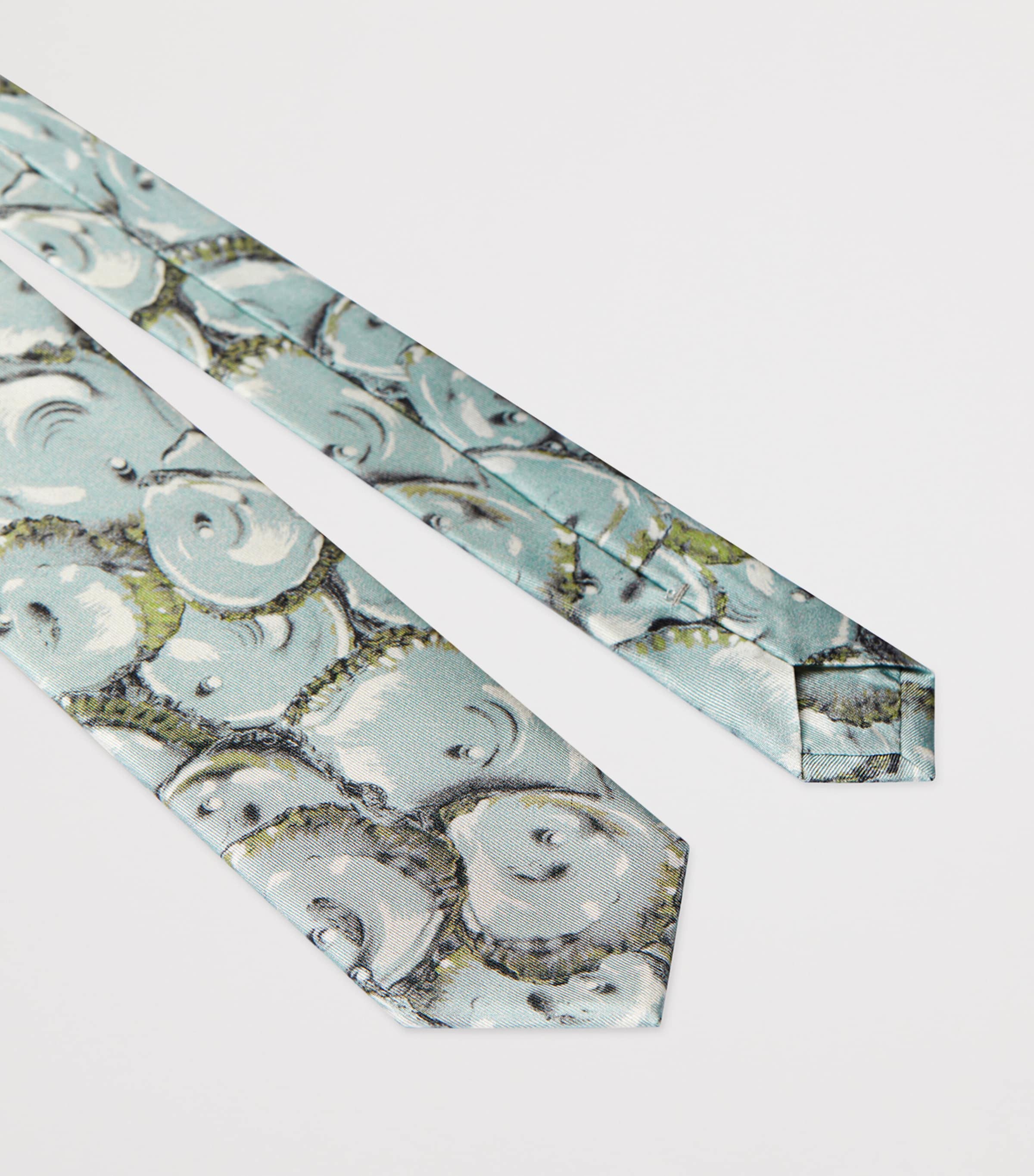Givenchy Silk Oyster Tie Image 2