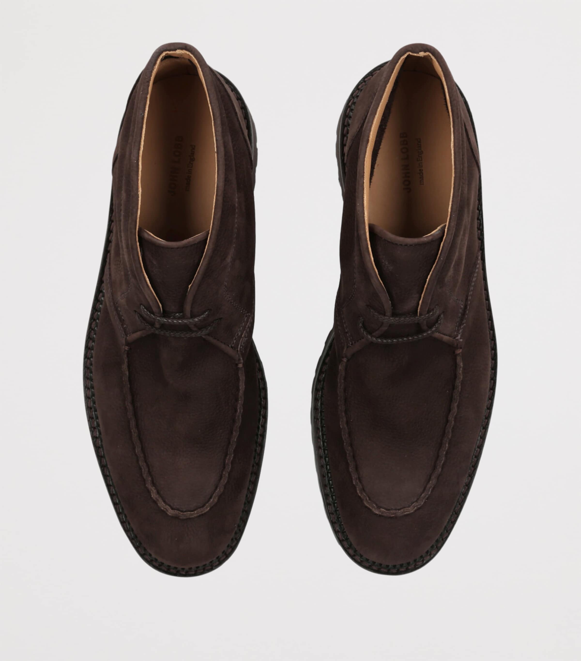 Suede Field Chukka Boots BROWN/OTH Image 4