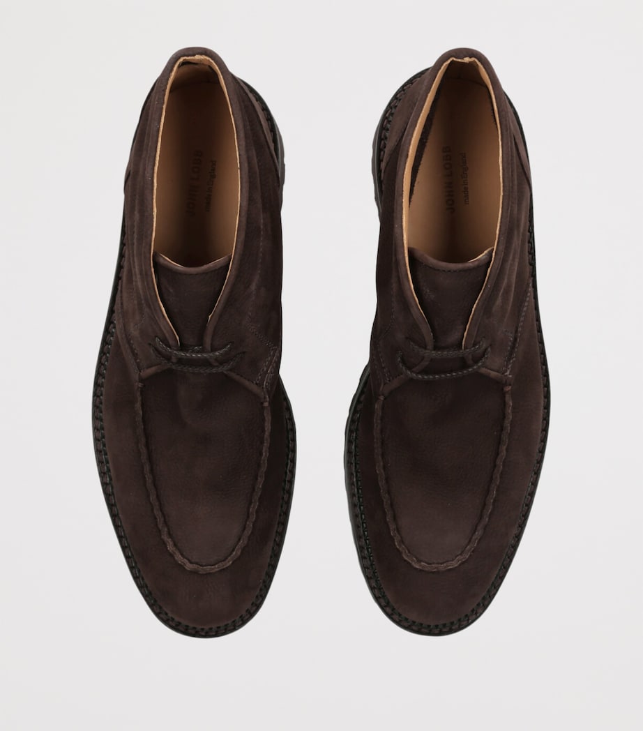 Suede Field Chukka Boots BROWN/OTH Image 4