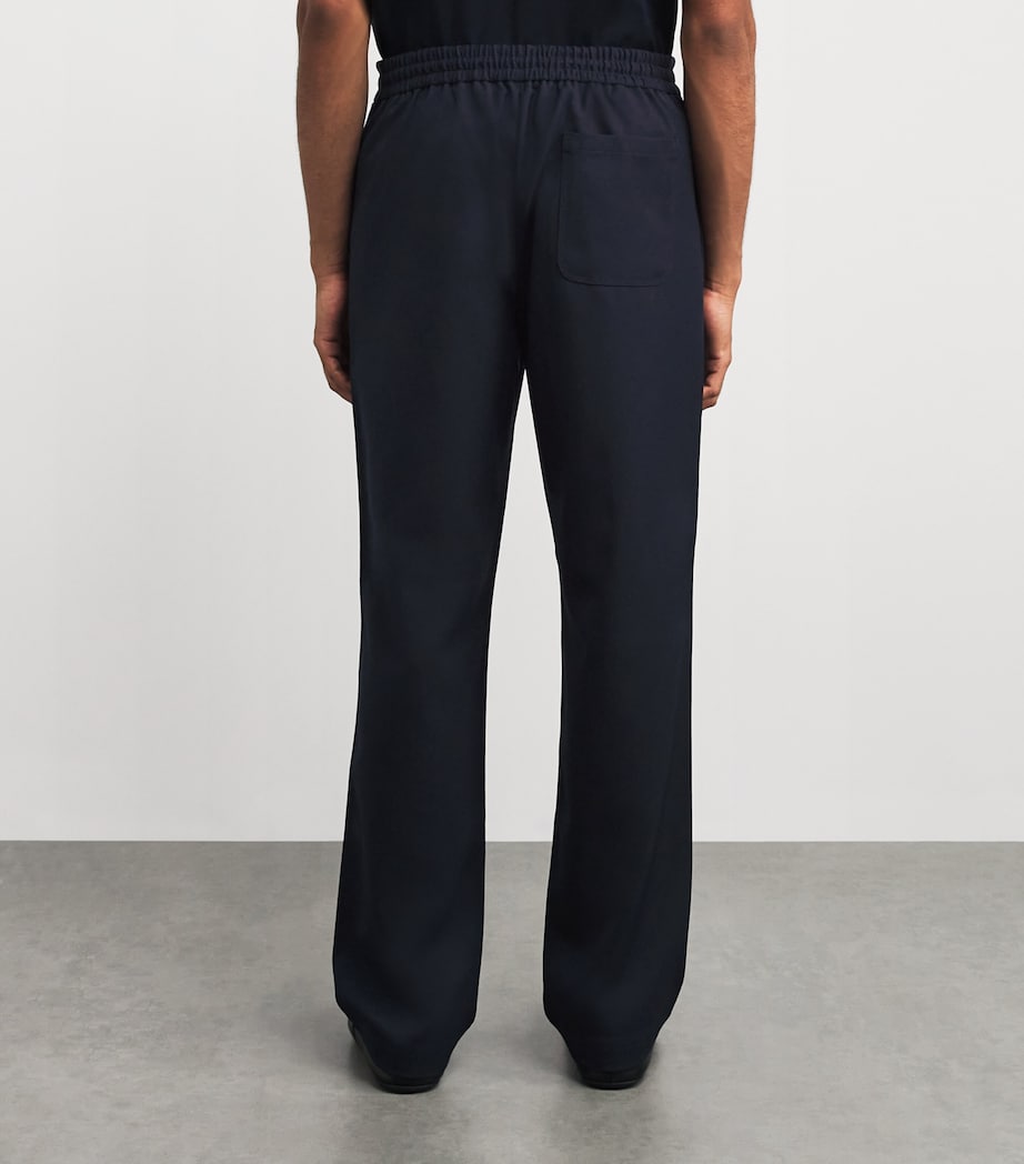 Wool-Blend Twill Trousers 403 CBL COASTAL Image 4