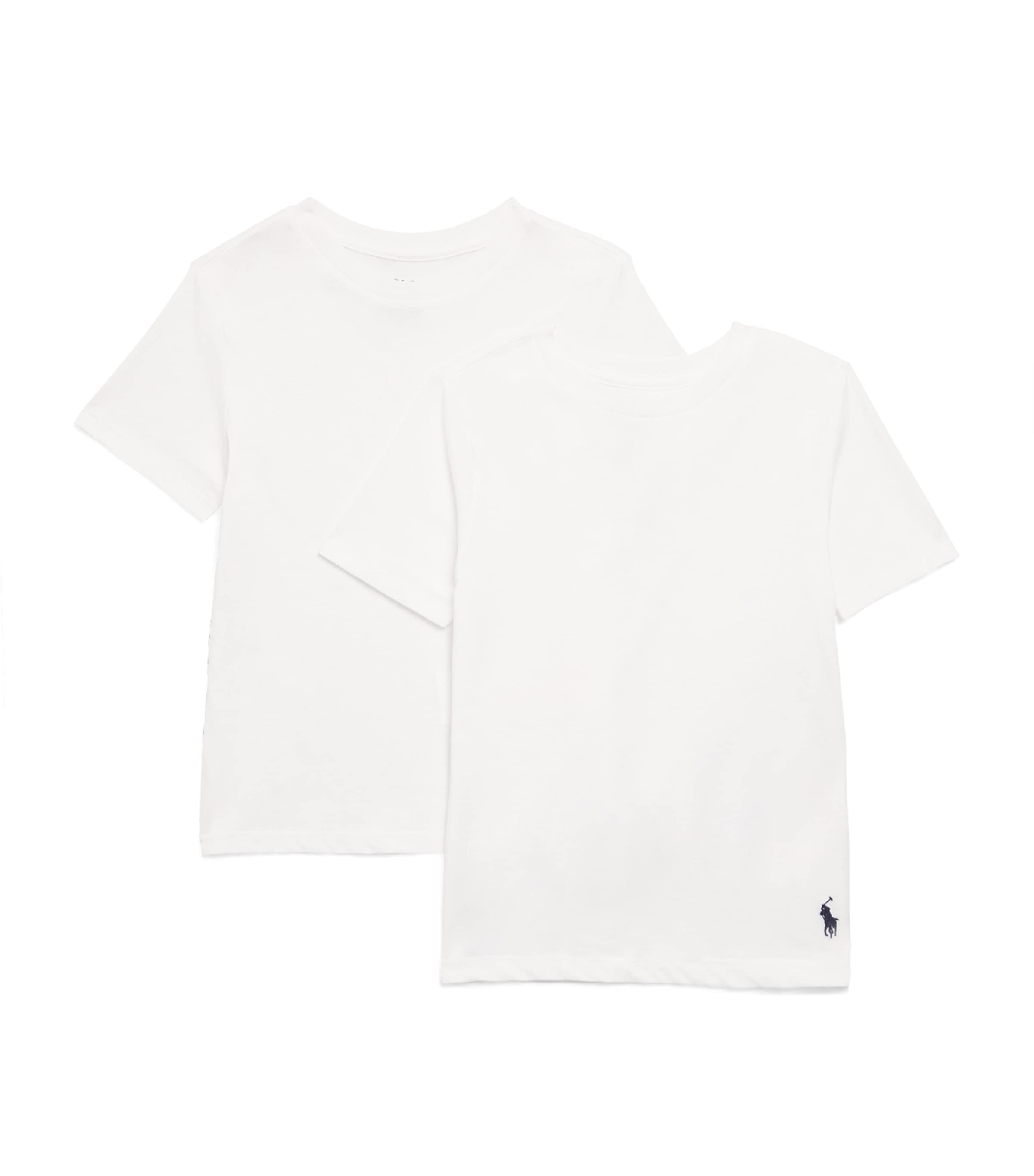 Ralph Lauren Set Of 2 Cotton Logo T-shirts In White