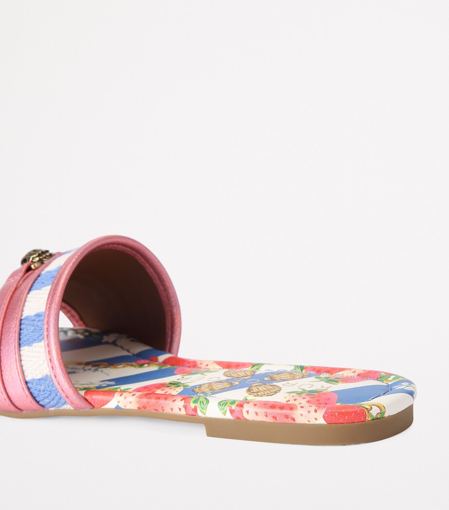 Printed Southbank Slides BLUE OTHER Image 2