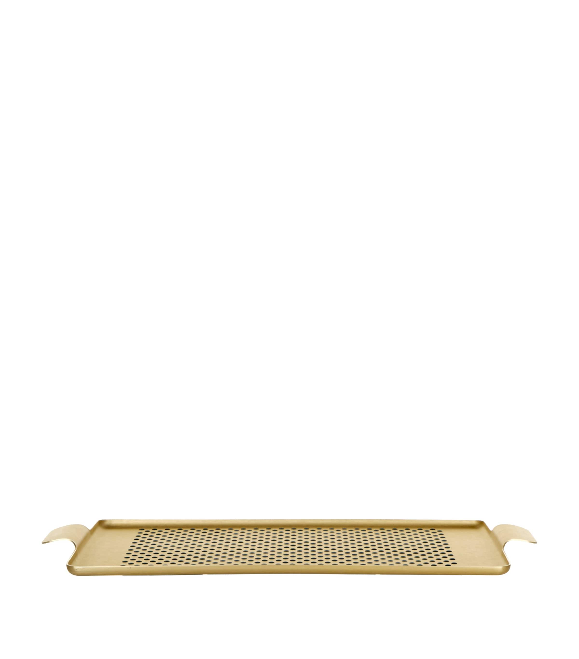 Pressed Rubber Grip Tray (37cm) GOLD Image 2