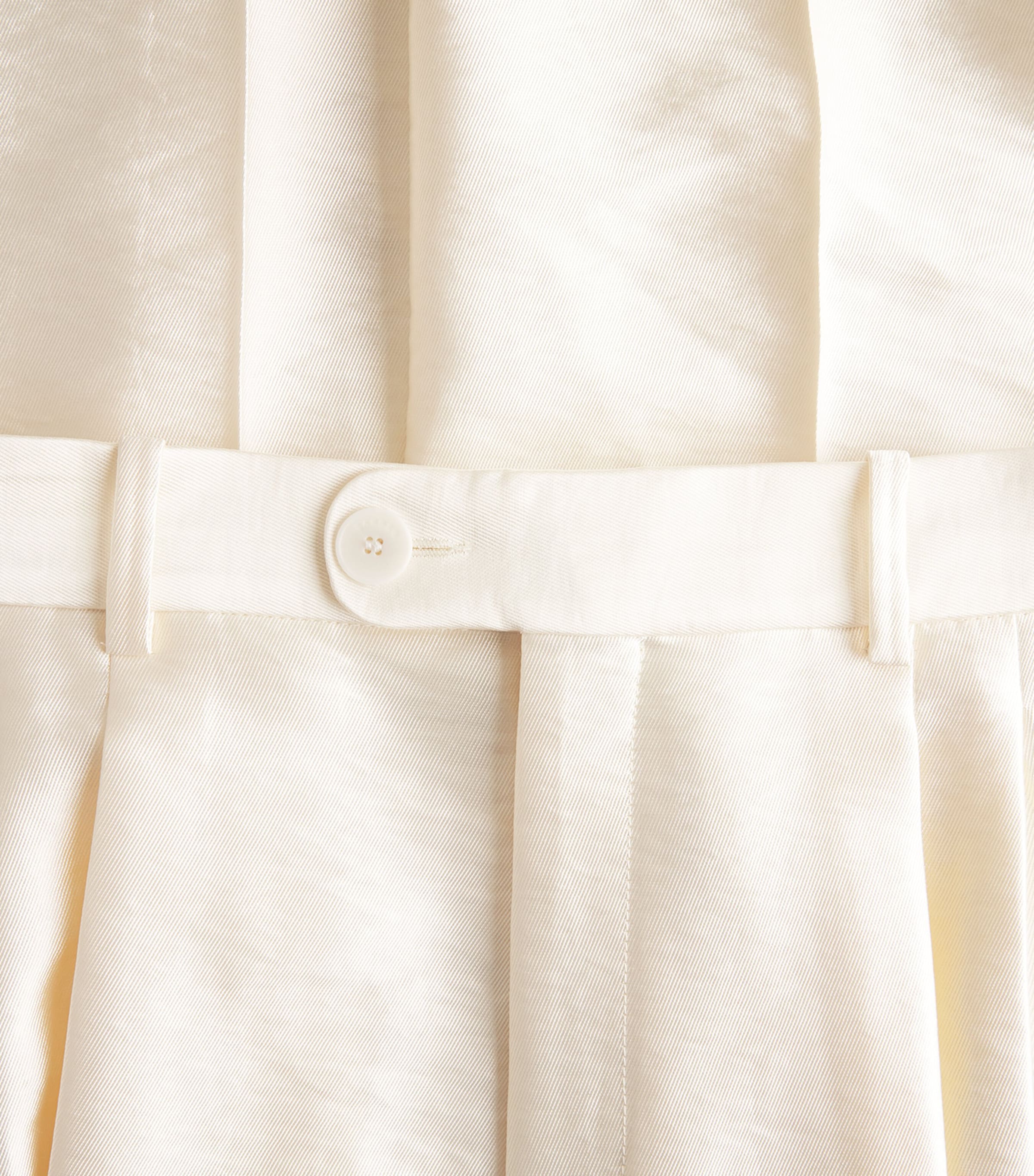 Sandro Paris Womens Satin Tailored Trousers Cream Image 6