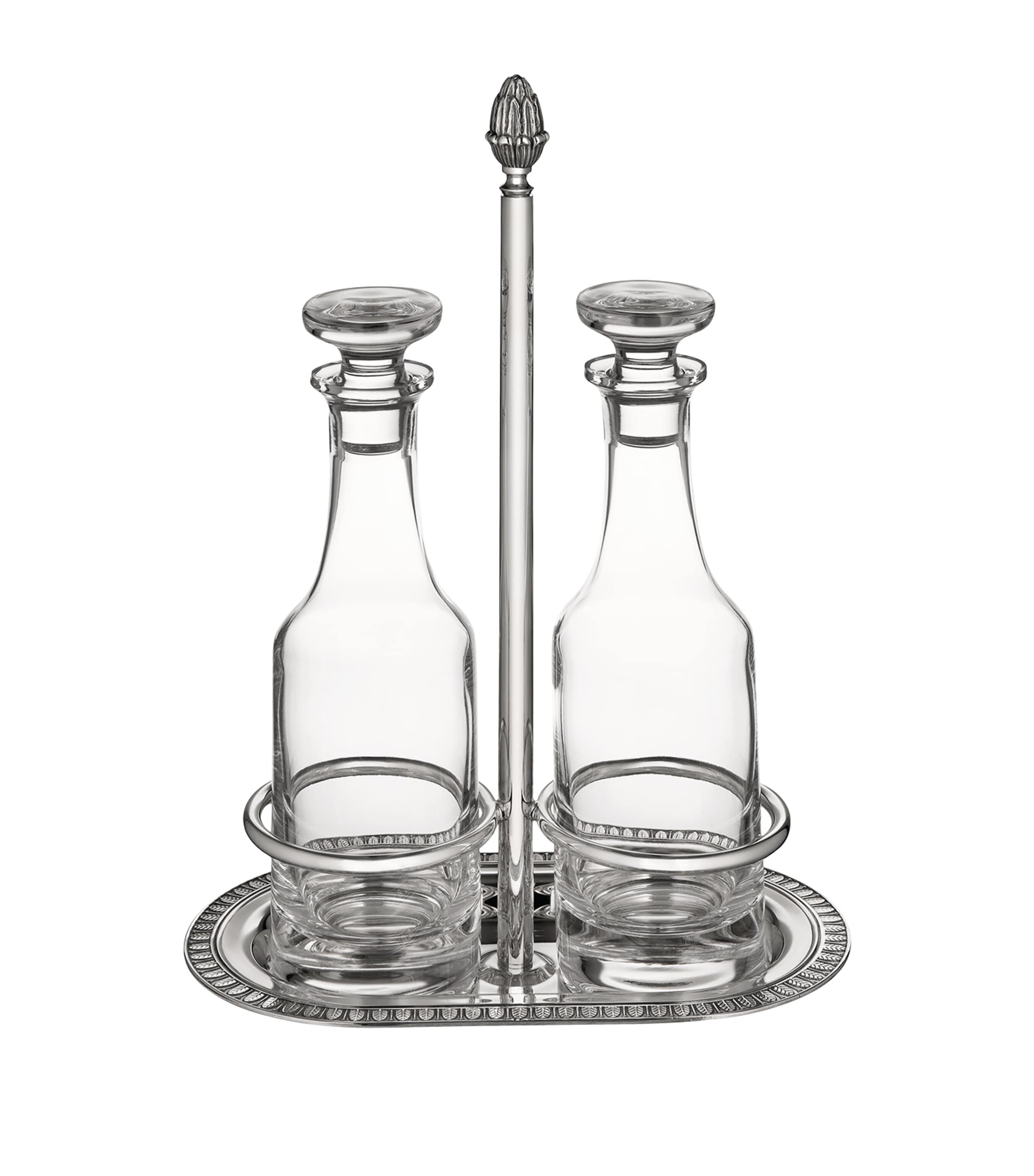 Christofle Silver-plated Malmaison Cruet Set In Silver