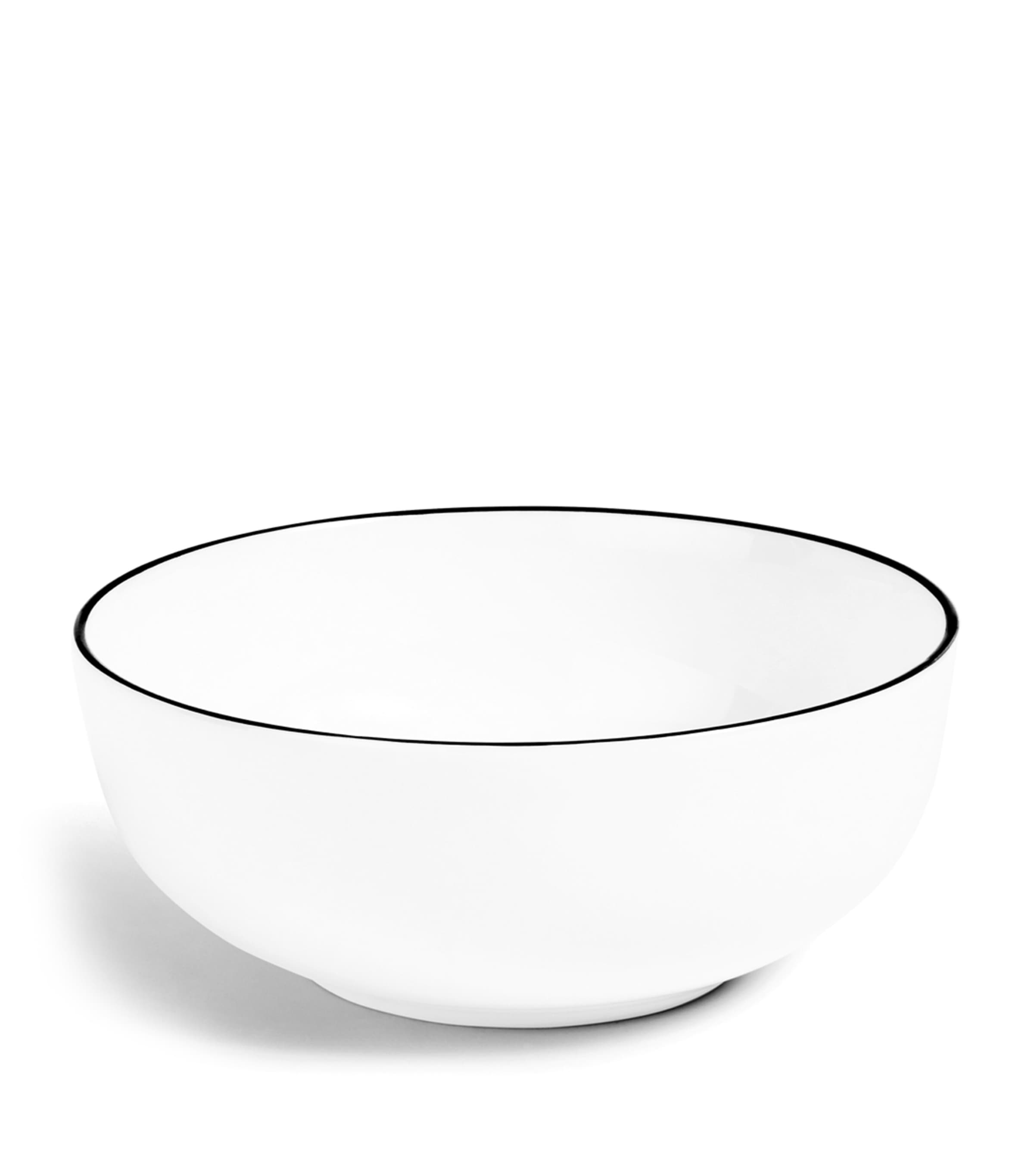 Shop Richard Brendon Line Cereal Bowl In Black