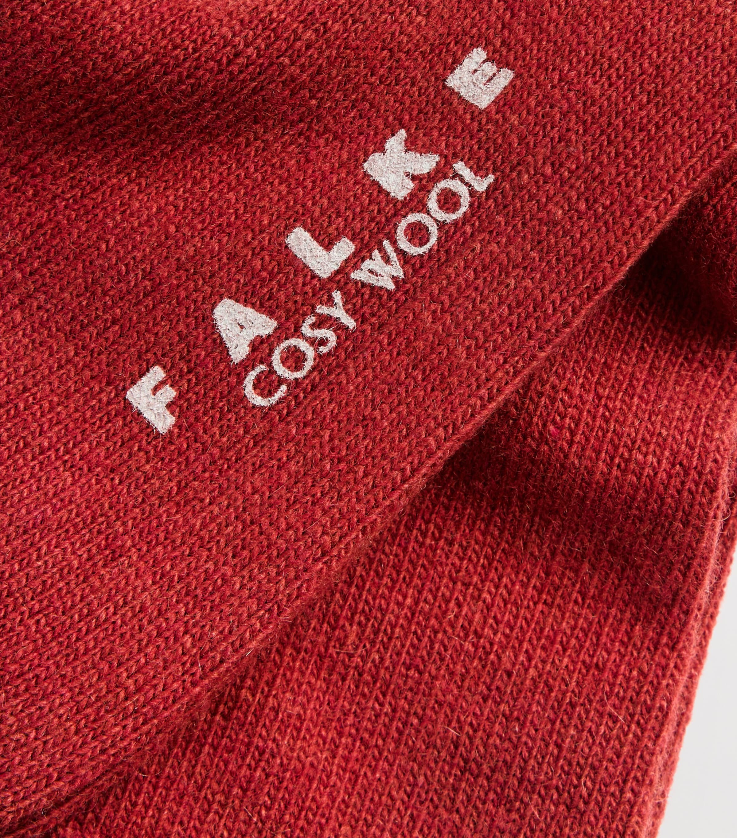 Falke Womens Mid-Calf Cosy Socks Henna Image 2