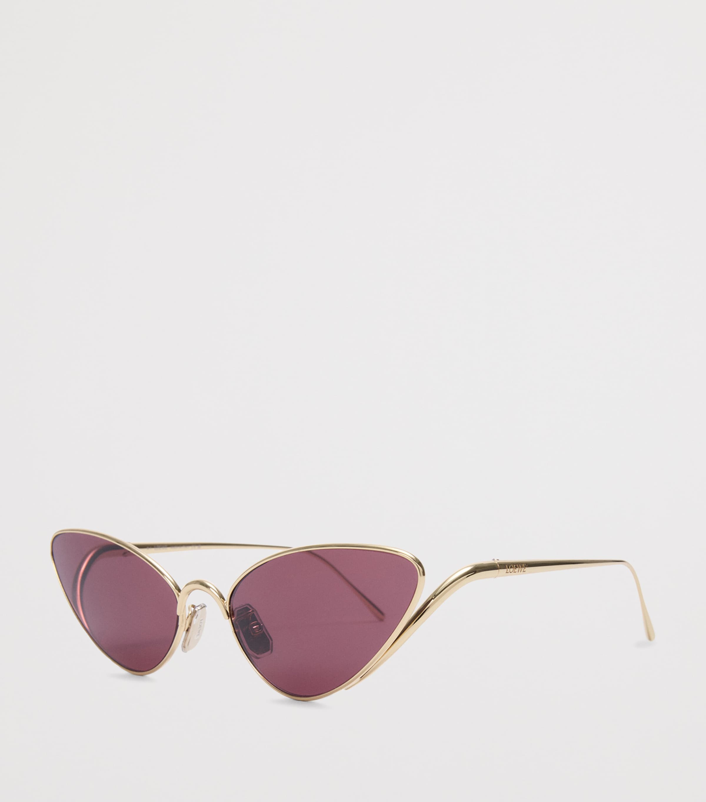LOEWE Shooting Star Sunglasses Burgundy Image 2