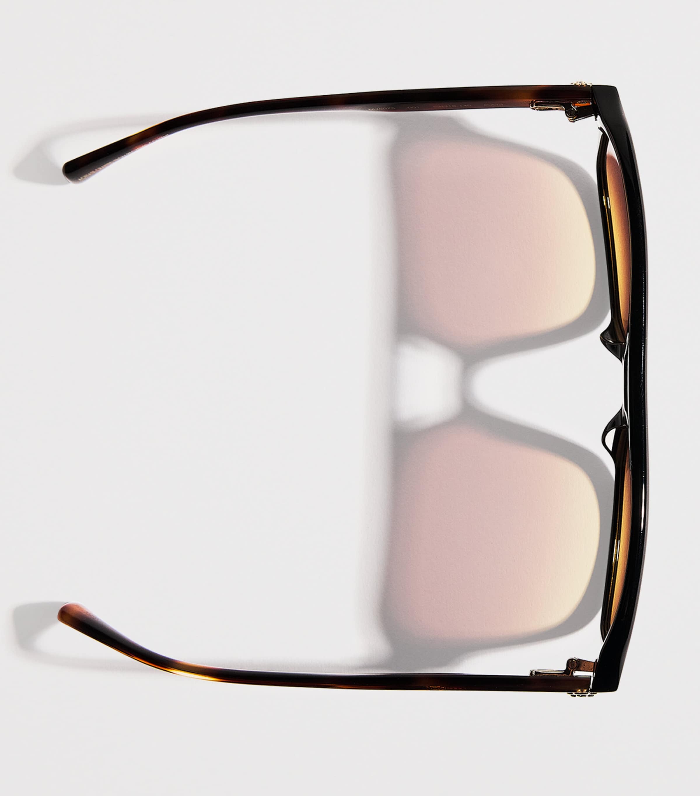 Acetate Square Aviator Sunglasses SCALE Image 5