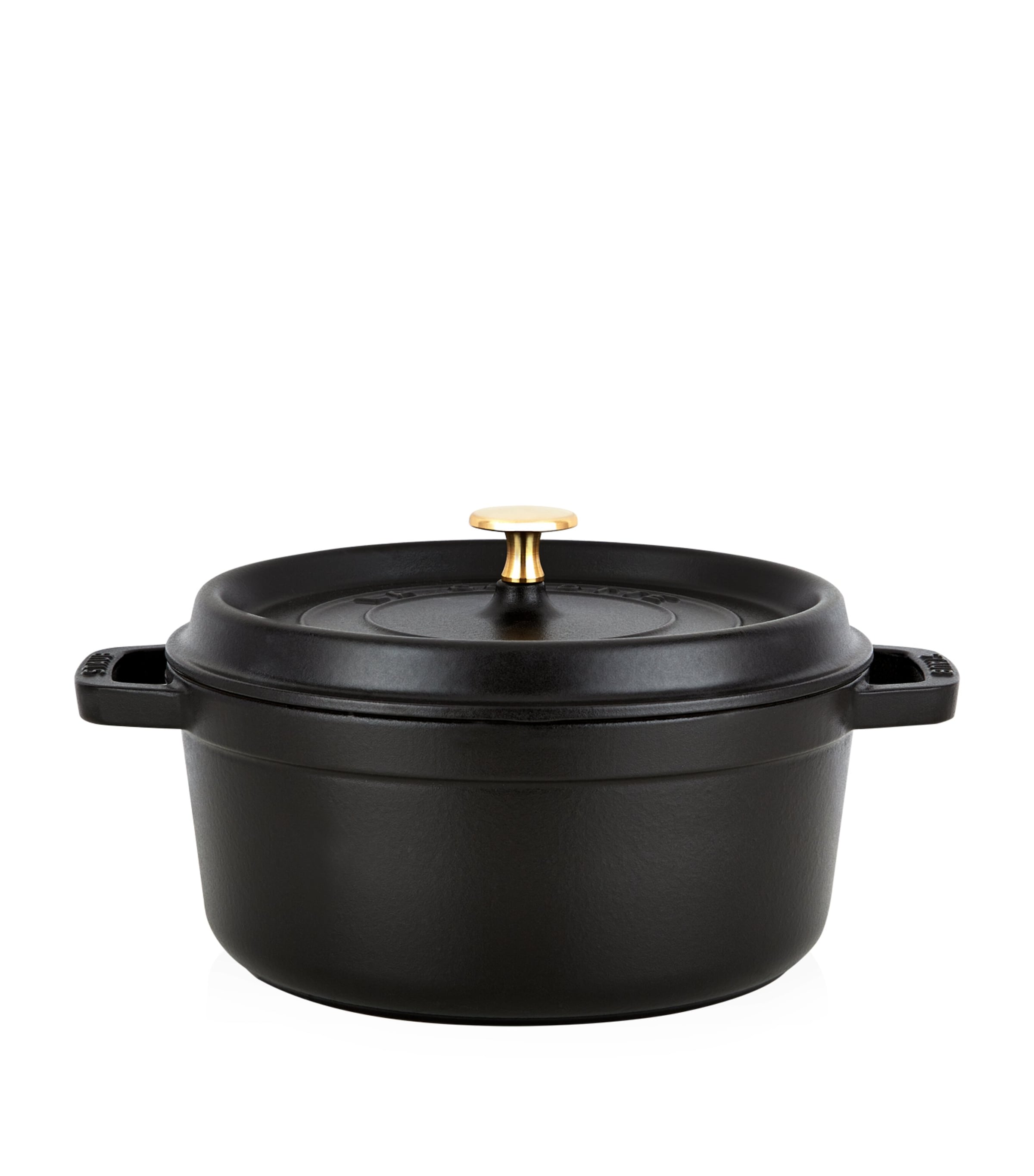 Staub Black Oval Cocotte