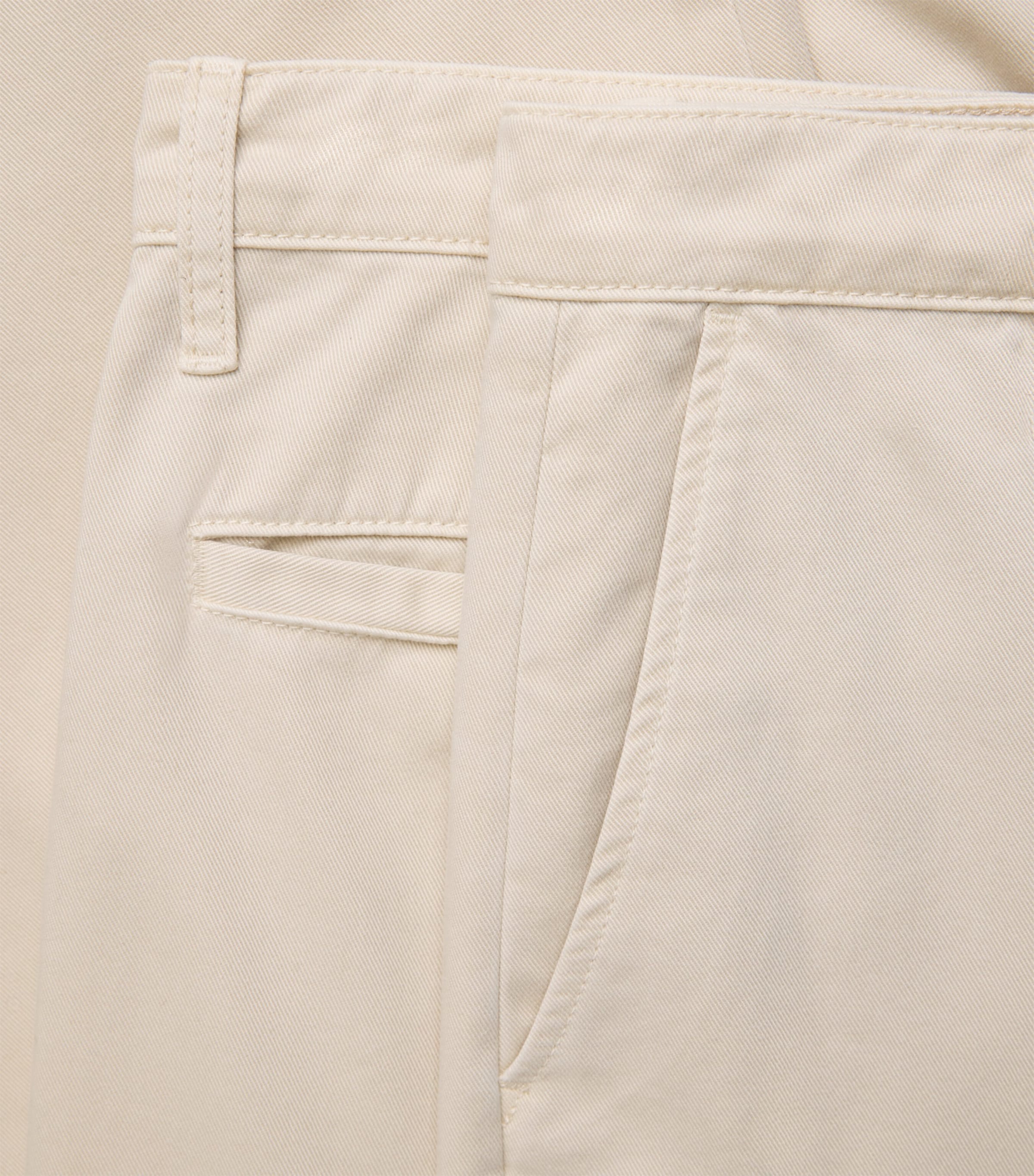 FRAME Mens Baggy Chinos Aunt Au Natural Image 6