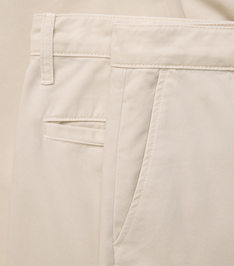FRAME Mens Baggy Chinos Aunt Au Natural Image 6