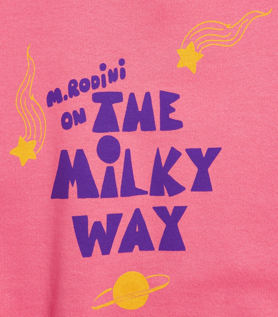 Organic Cotton The Milky Way T-Shirt (3-11 Years) PINK Image 3