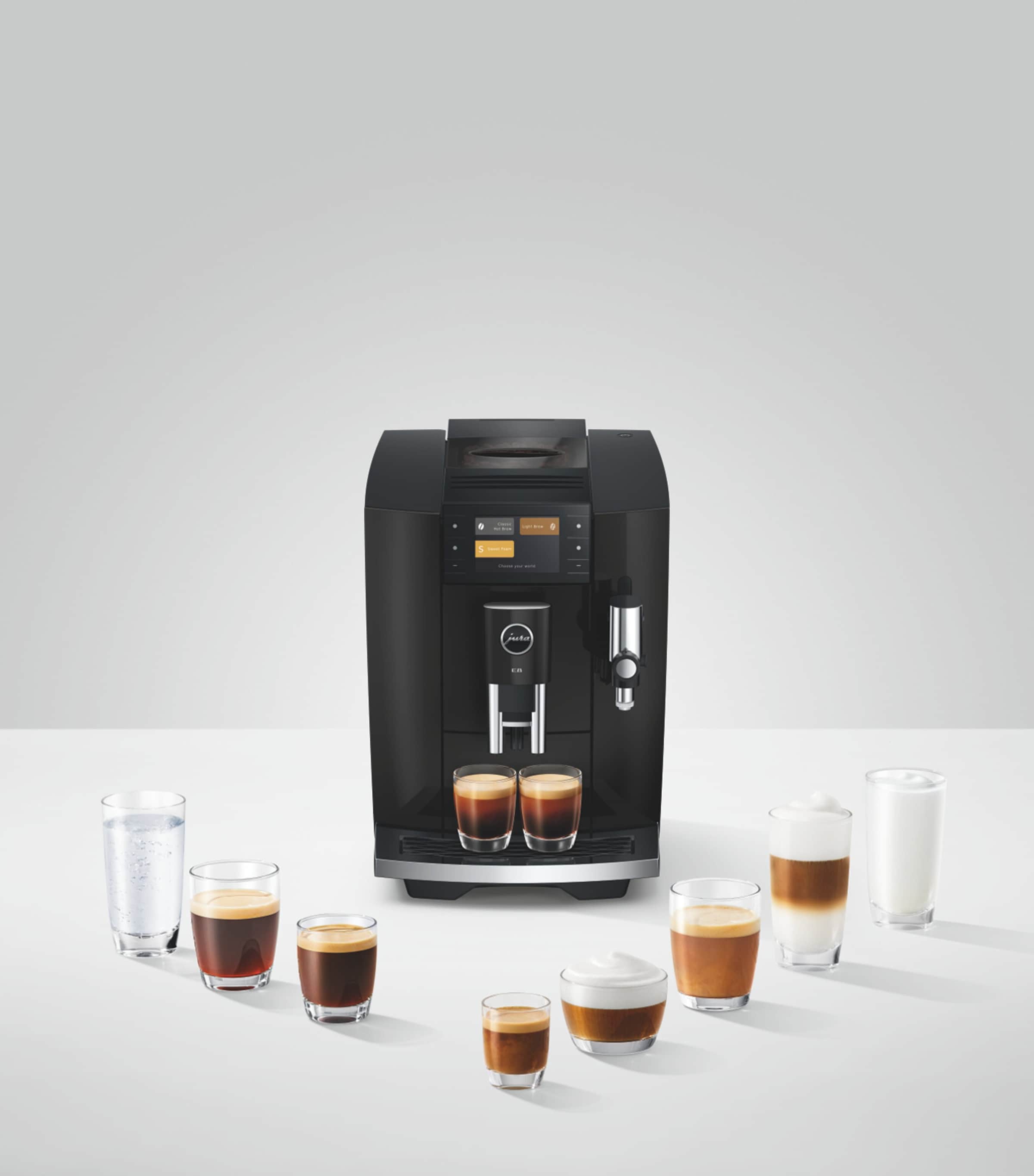 Jura E8 Coffee Machine Black Image 6