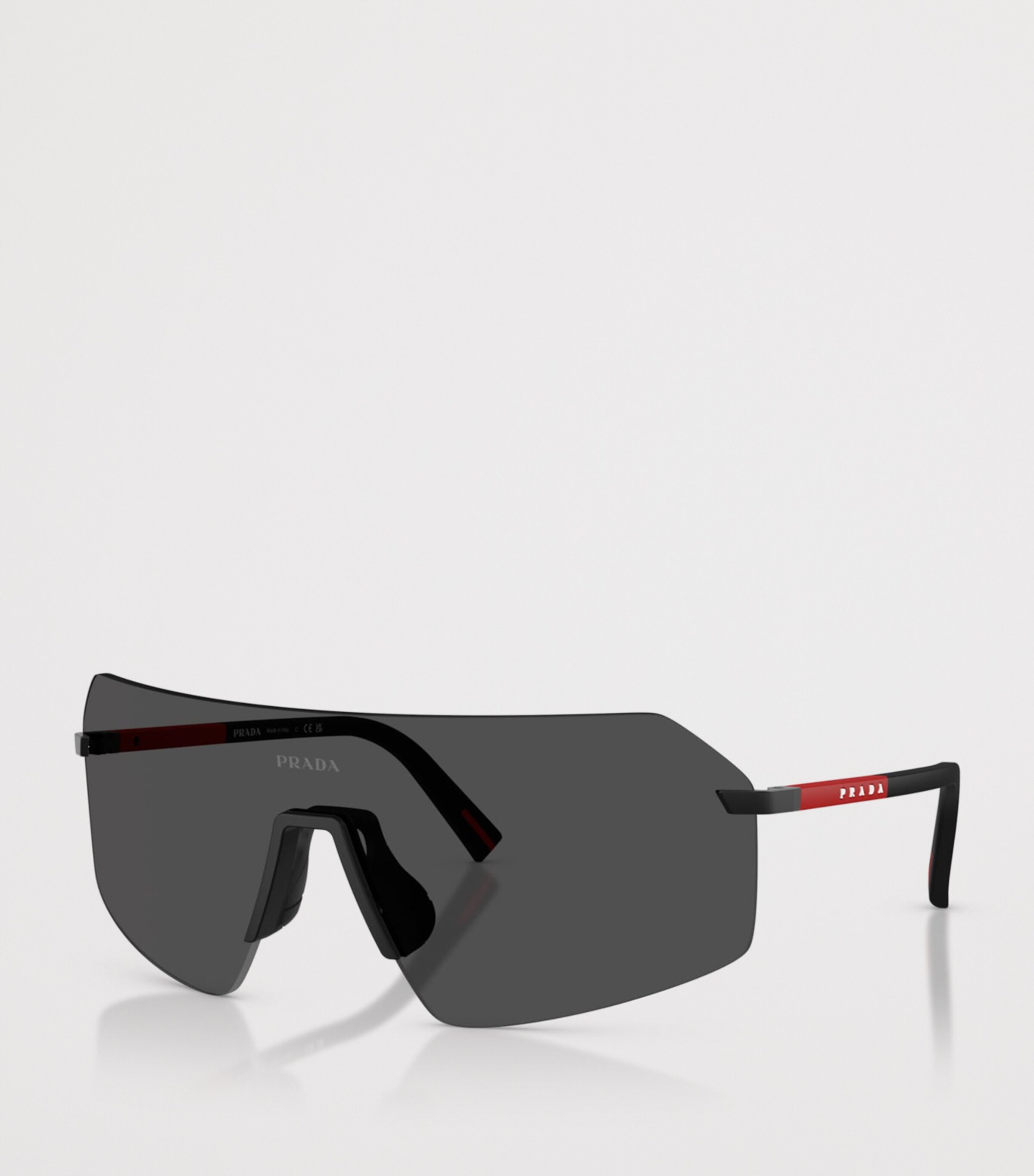 Prada Linea Rossa Metal PR B50S Sunglasses Black Image 2