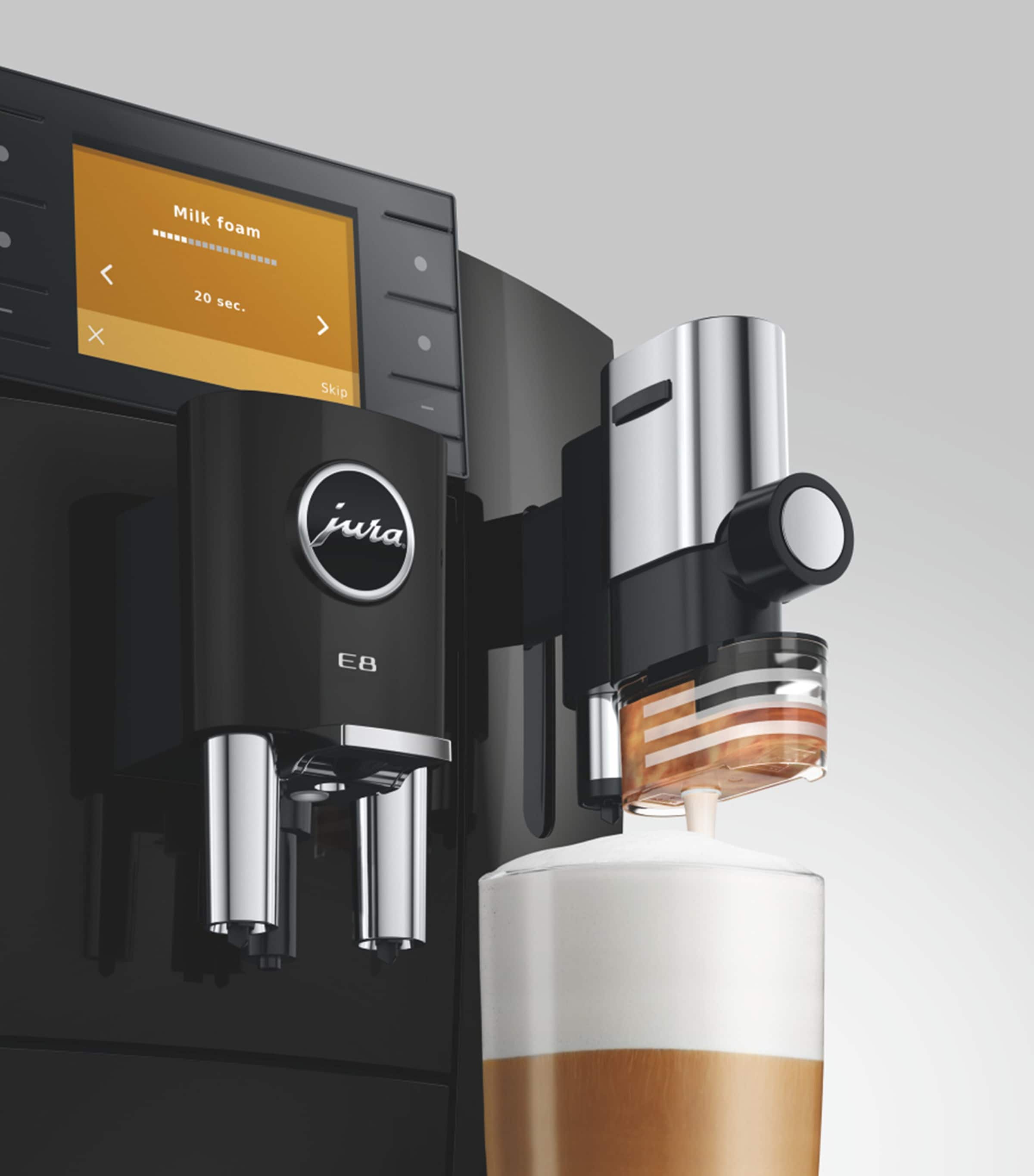Jura E8 Coffee Machine Black Image 9