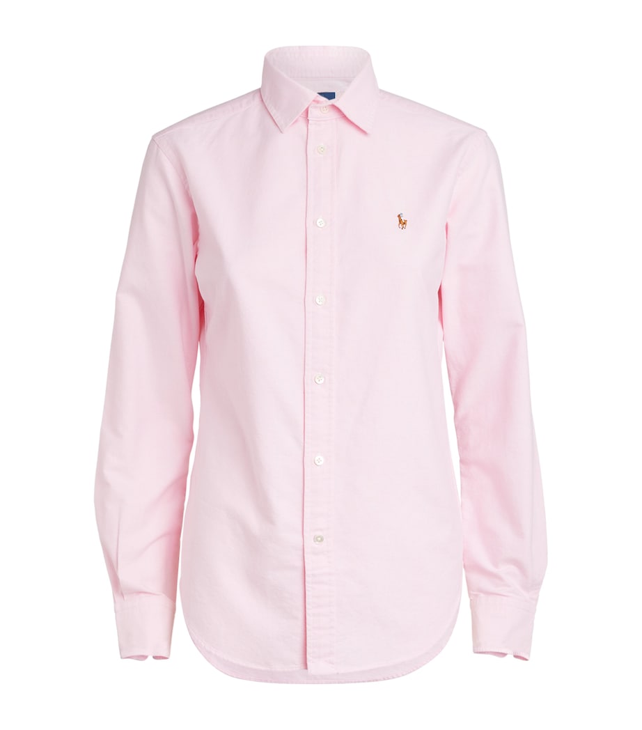 Cotton Oxford Shirt BATH PINK Image 1