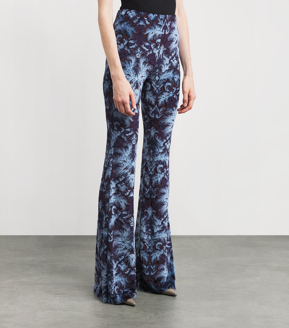 Velvet Baroque Flared Trousers S9883 Image 3