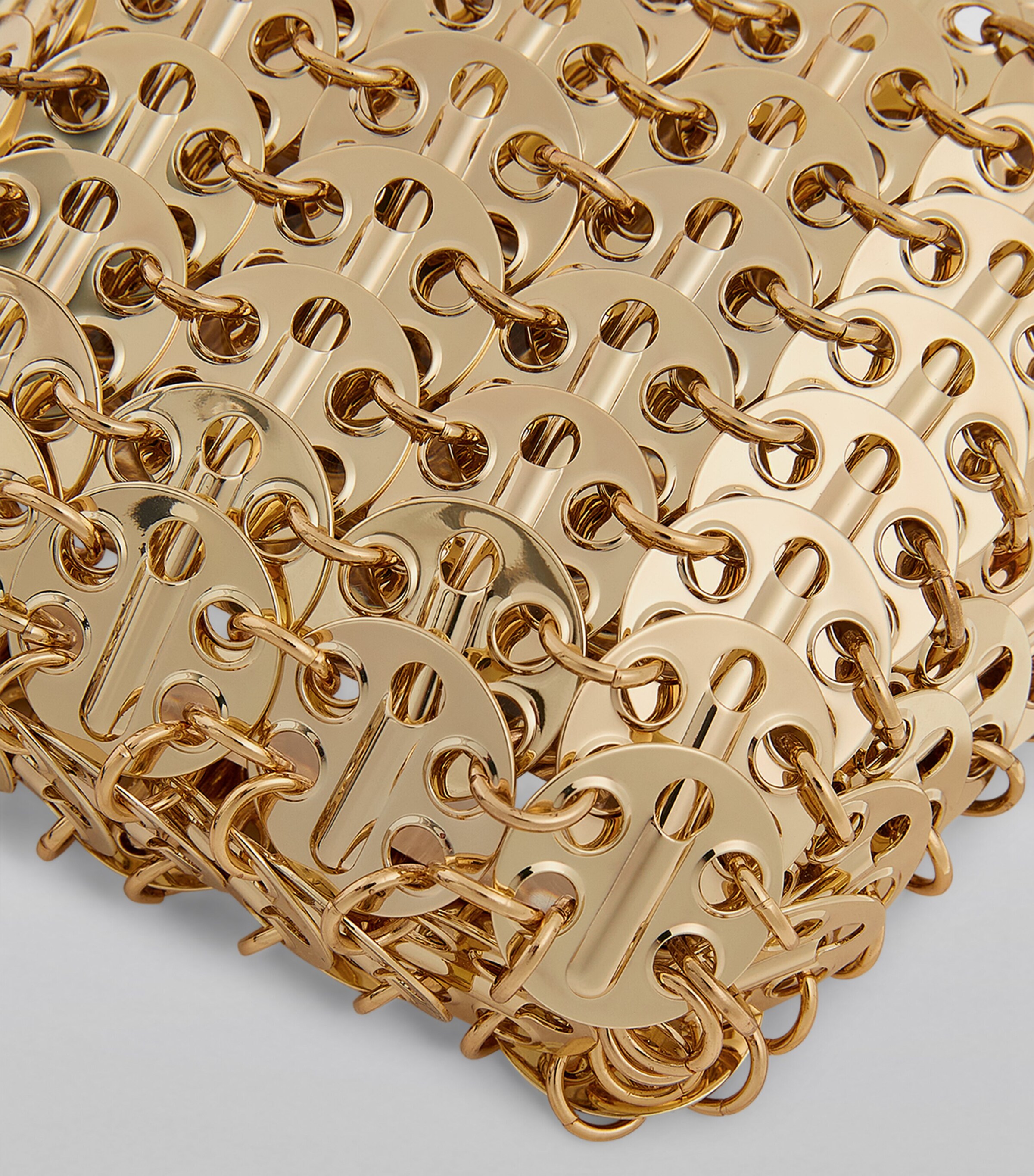 Rabanne Chainmail Nano Bag Light Gold Image 7