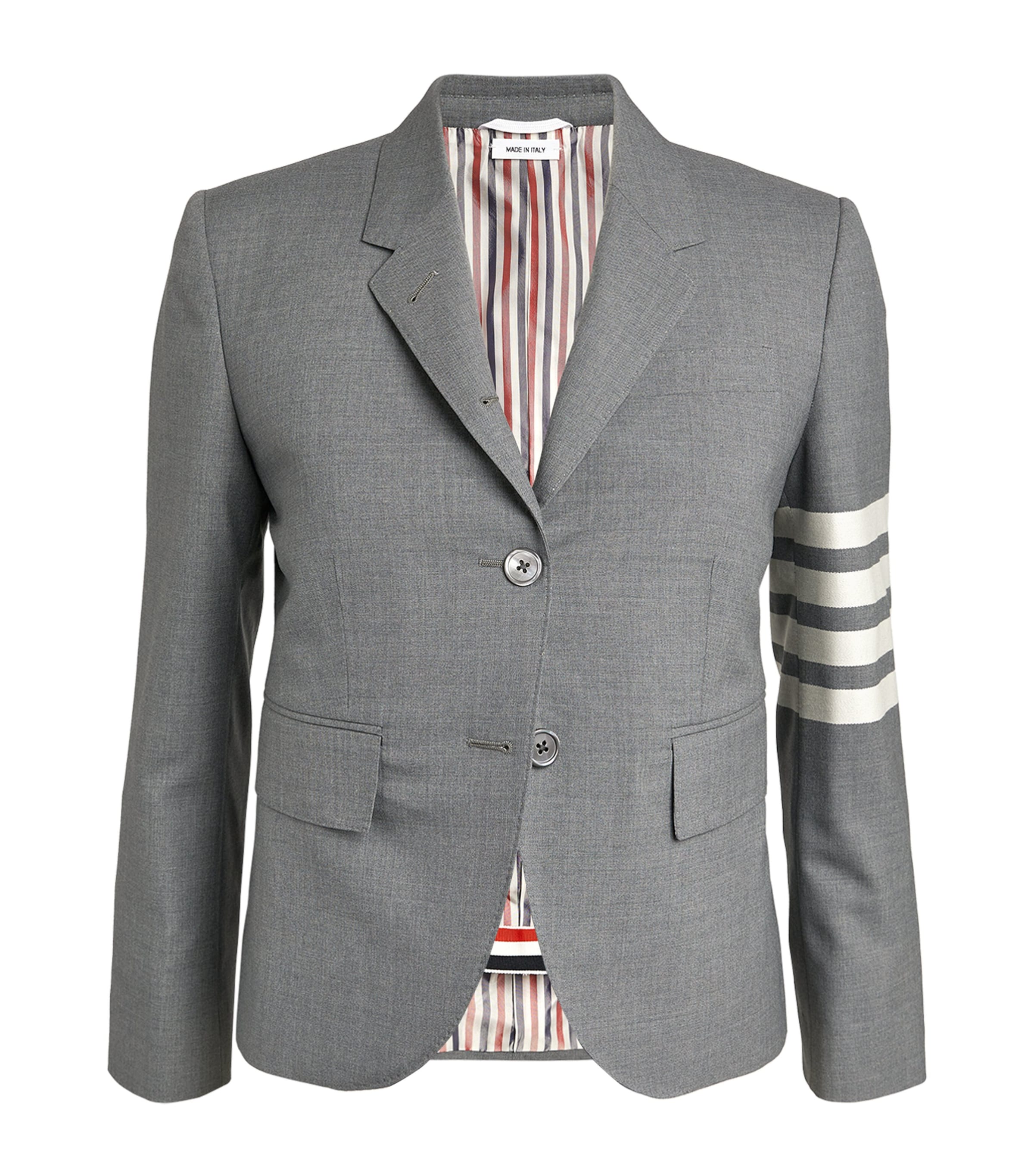 THOM BROWNE WOOL HIGH ARMHOLE SPORT COAT 