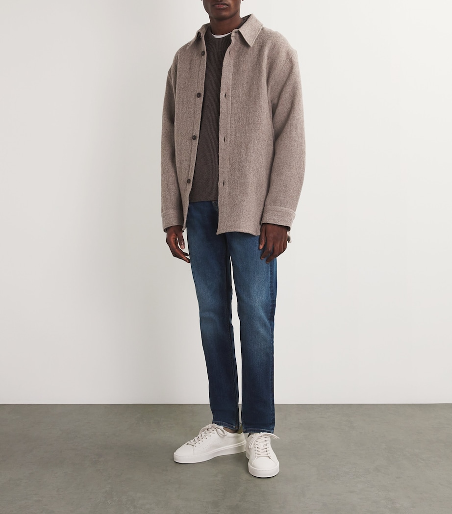 Slimmy Tapered Luxe Performance Jeans DARK BLUE Image 2