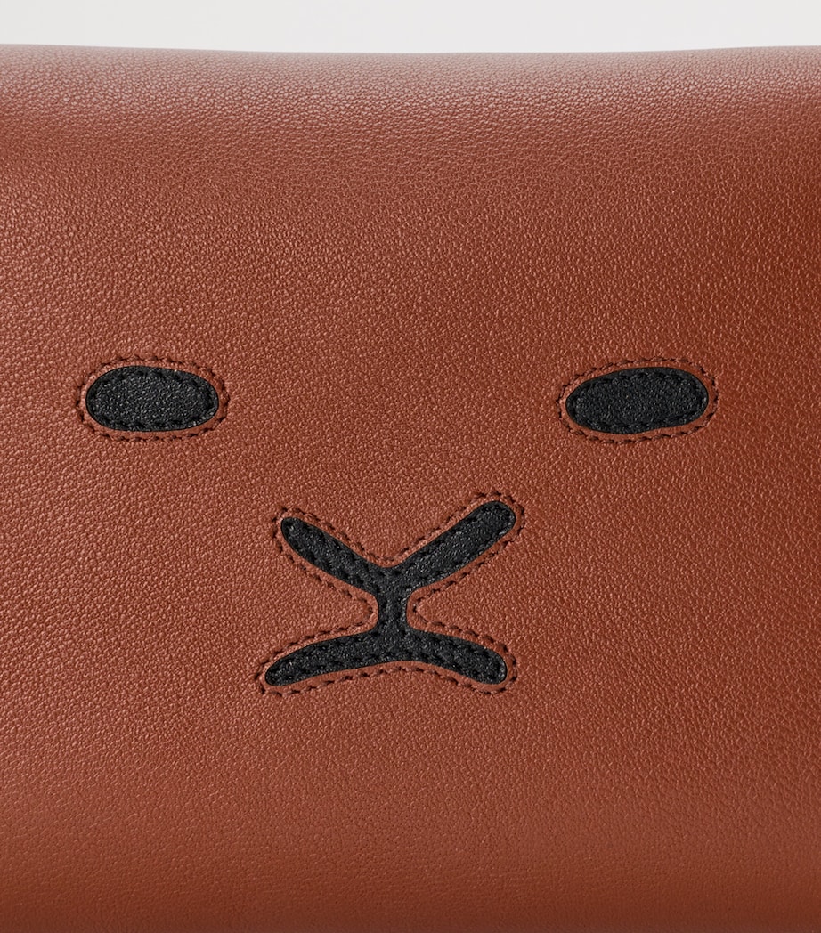 LOEWE Leather Cala 180 Top-Handle Bag Pecan Image 7