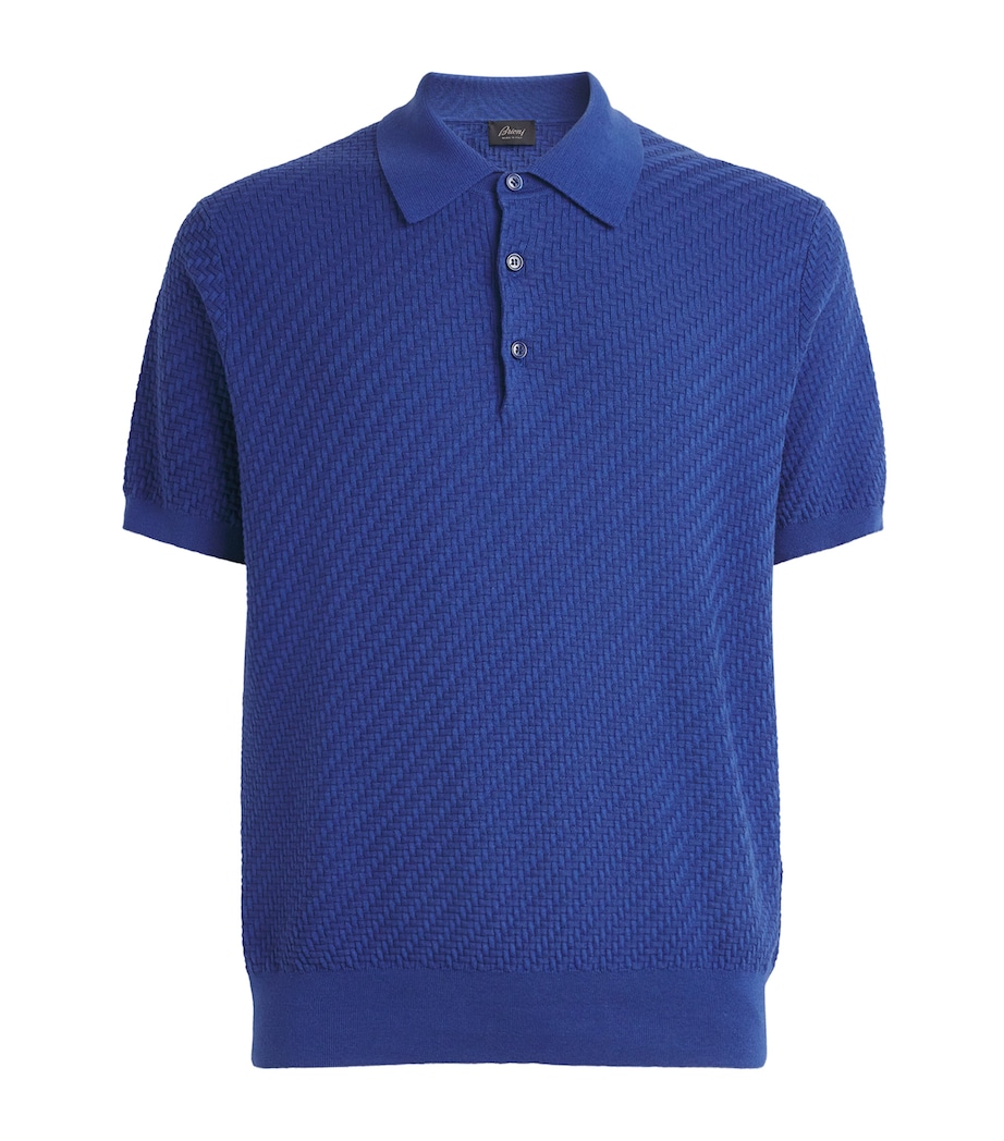 Cotton-Silk-Cashmere Polo Shirt 4848 Image 1