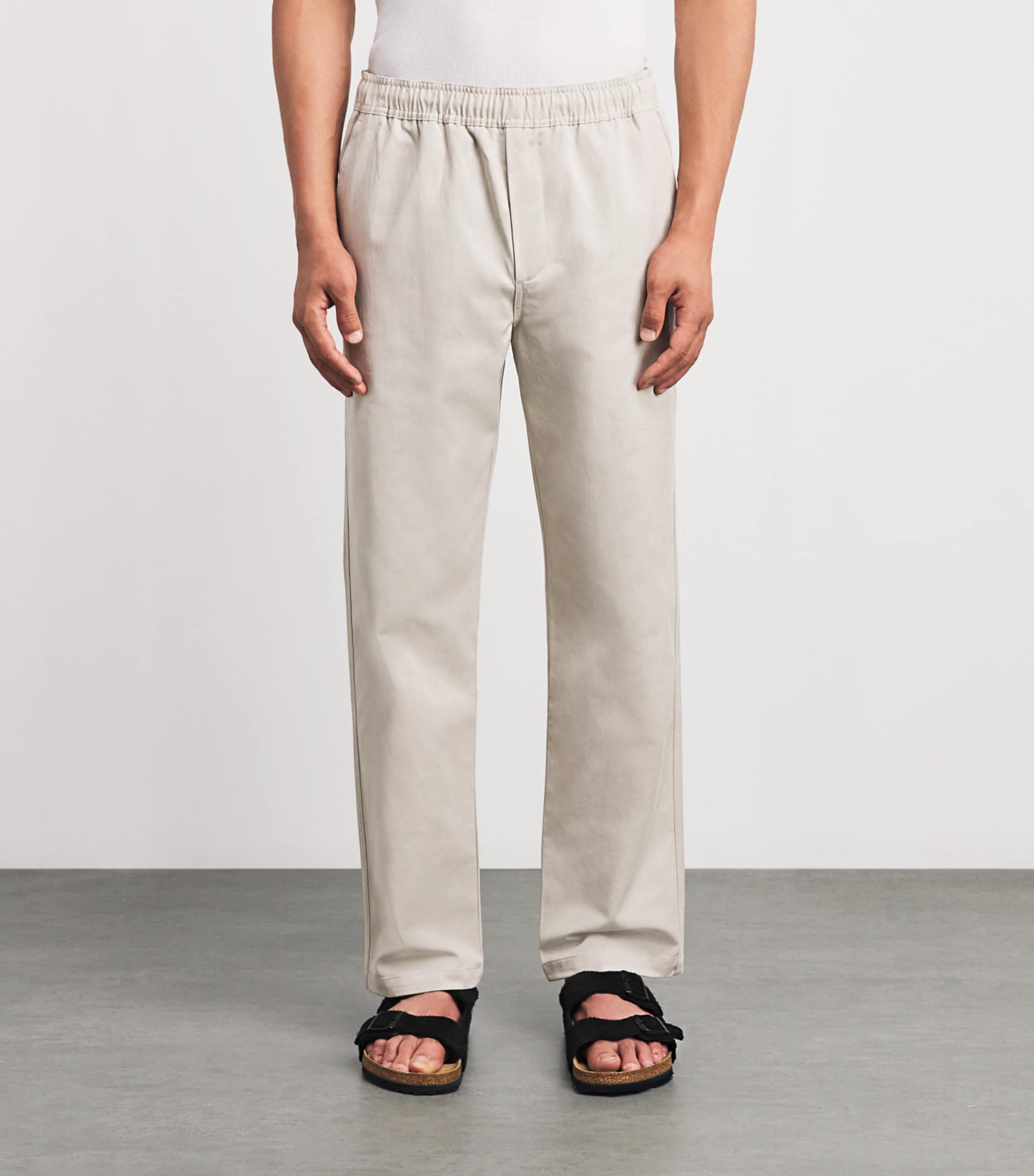 Samsøe Samsøe Mens Jabari Straight Chinos Moonstruck Image 4