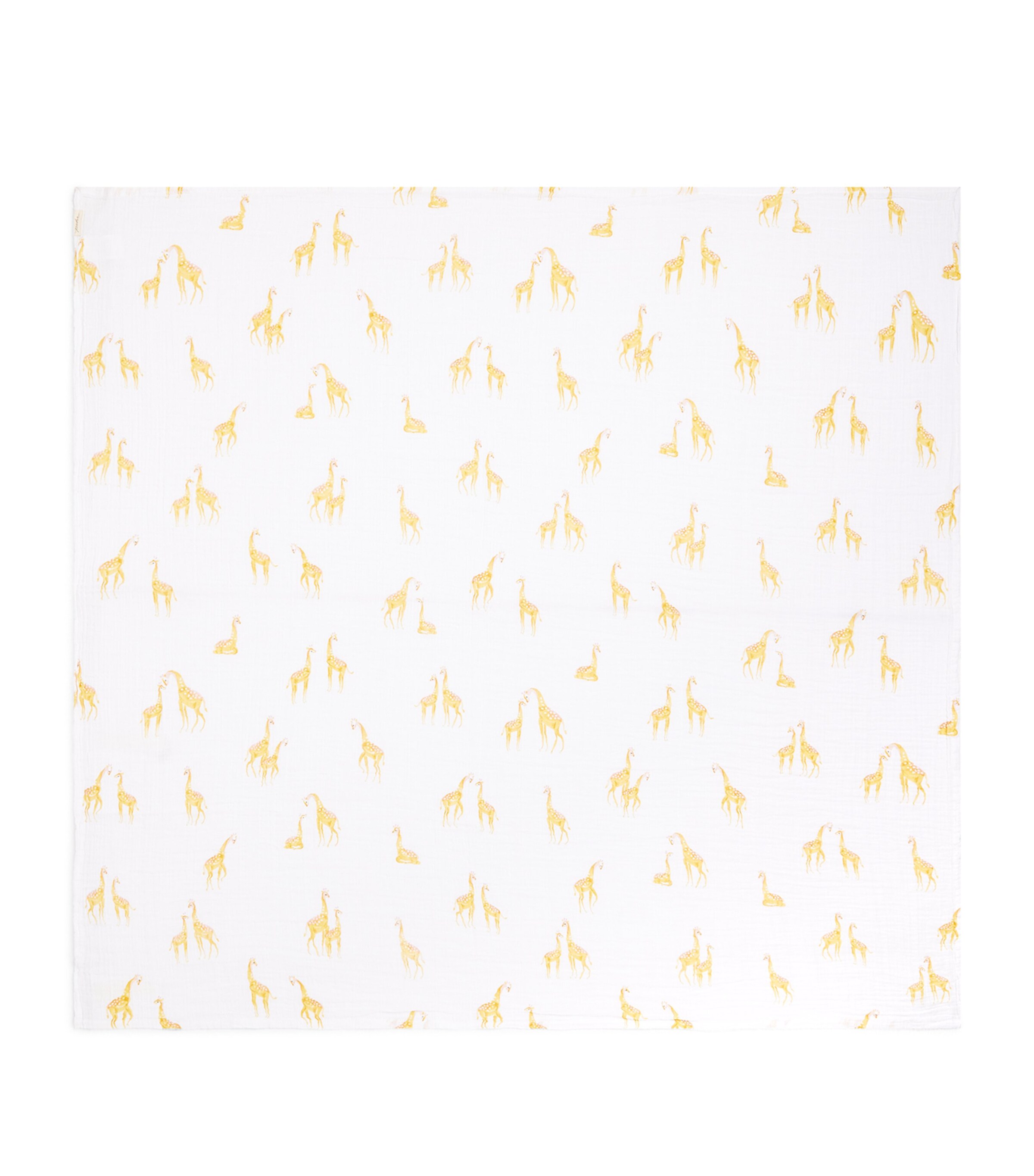 Pehr Cotton Giraffe Swaddle Follow Me Giraffe Image 1