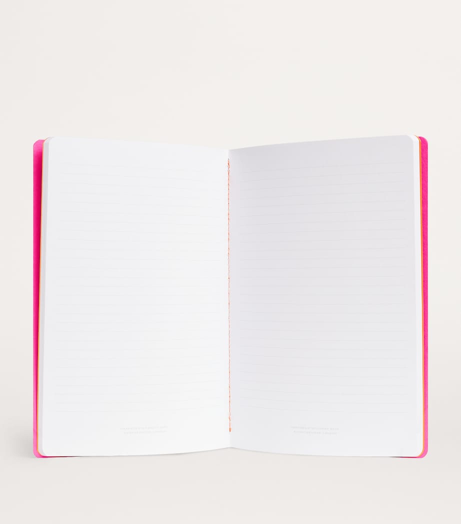 Harrods Logo A5 Notebook Pink Image 2