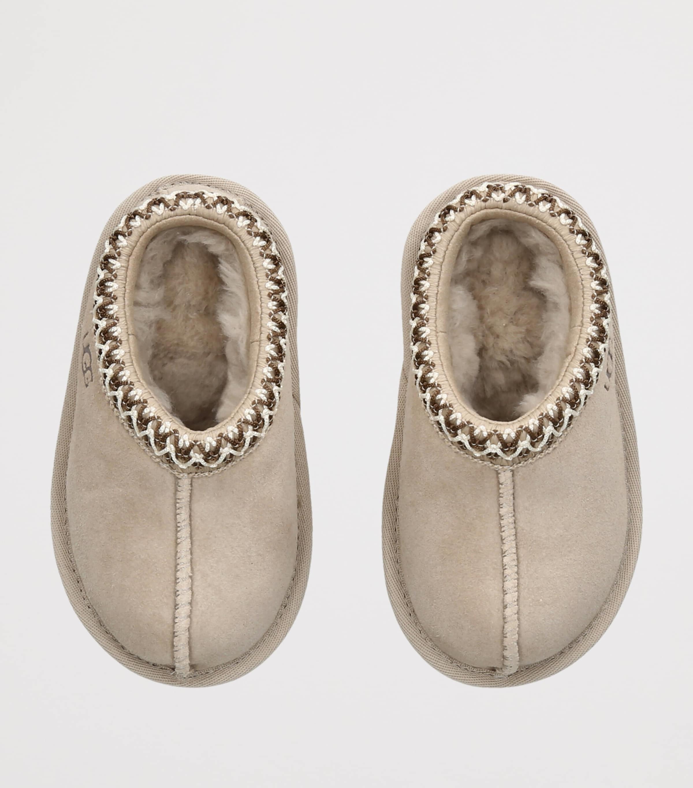 UGG Kids Tasman II Slippers Beige Image 3